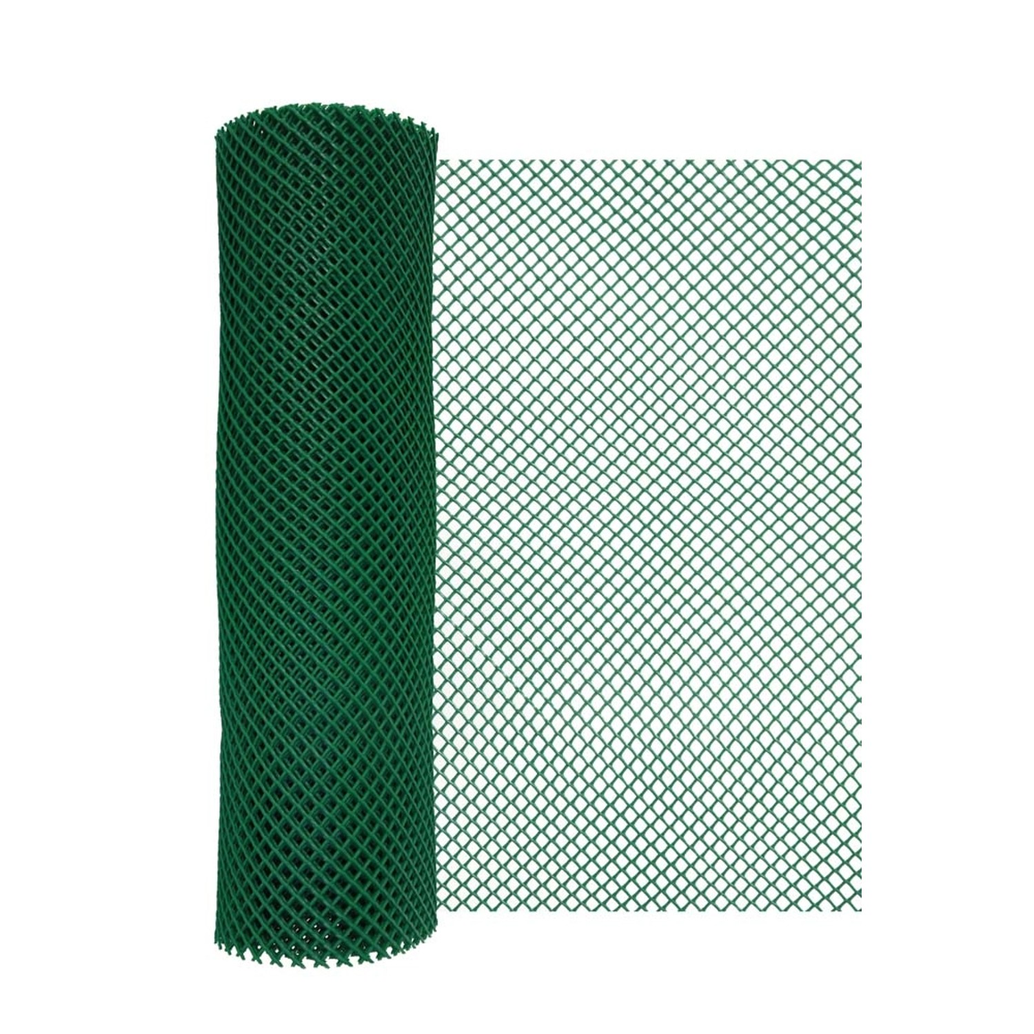 Siatka plastikowa zielona ocz. 7 x 7 mm - 0,4 x 5 m