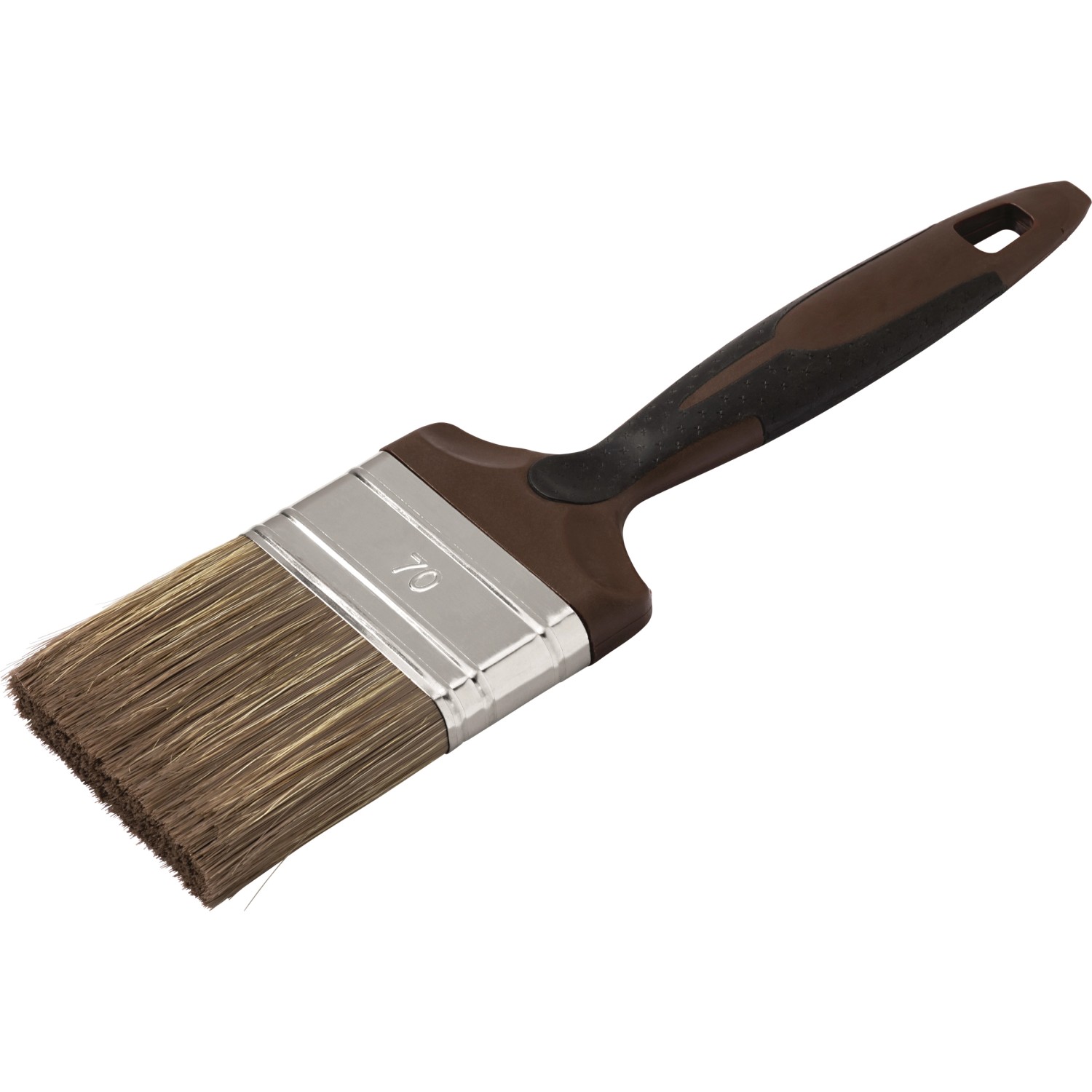 LUX-TOOLS Pędzel płaski do lazur 2K 70 mm