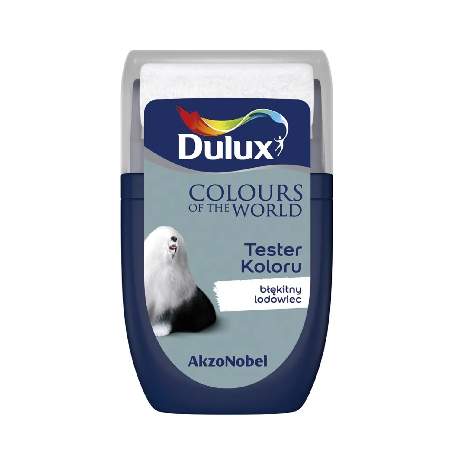 Tester farby Dulux Kolory Świata błękitny lodowiec 30 ml