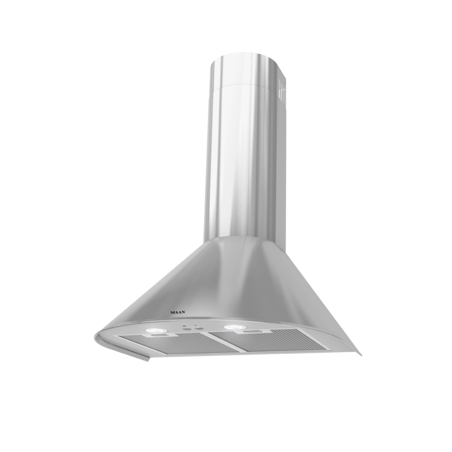 Okap kominowy Mix Turbo LED inox 60 cm