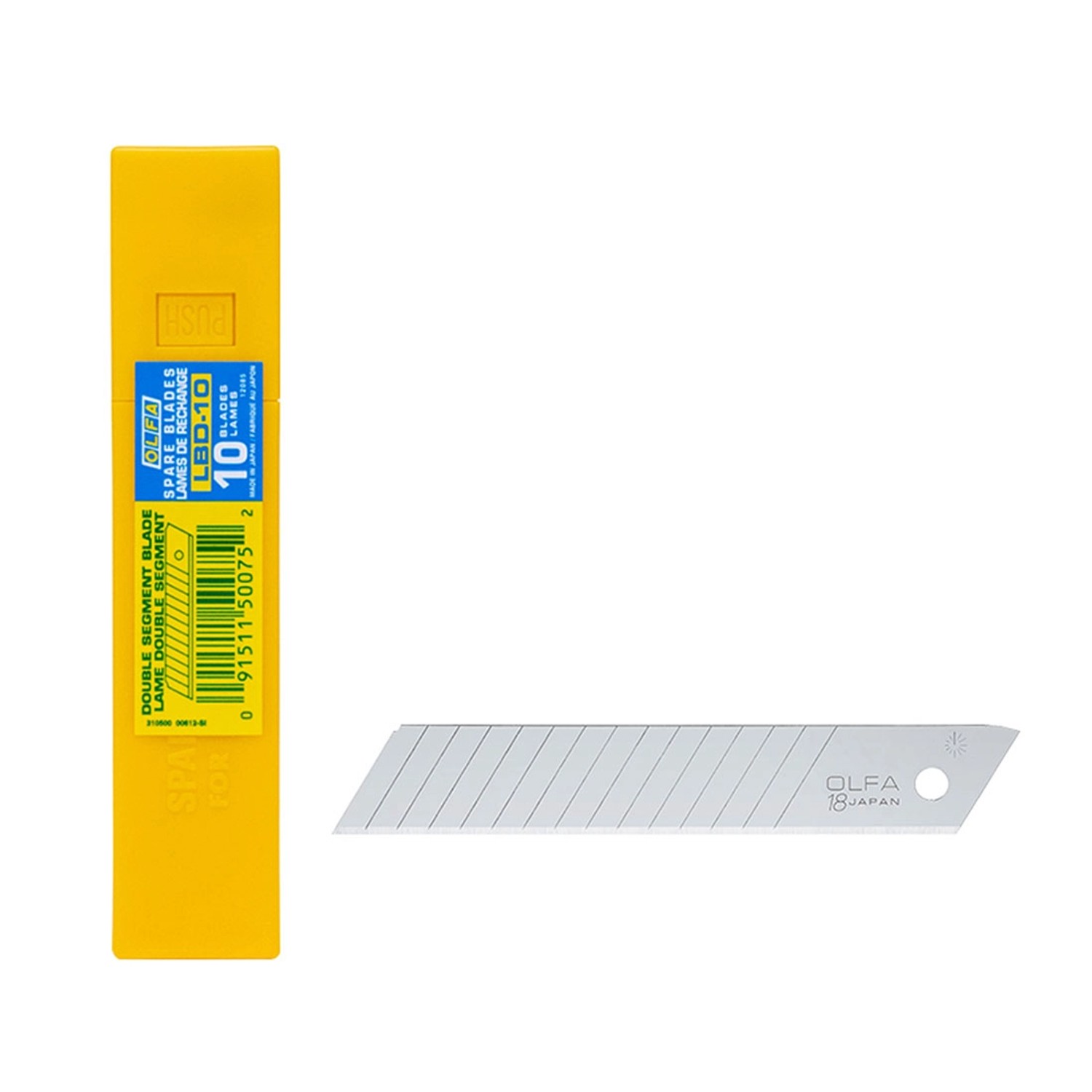 Olfa ostrza typu LBD 18 mm 10 szt.