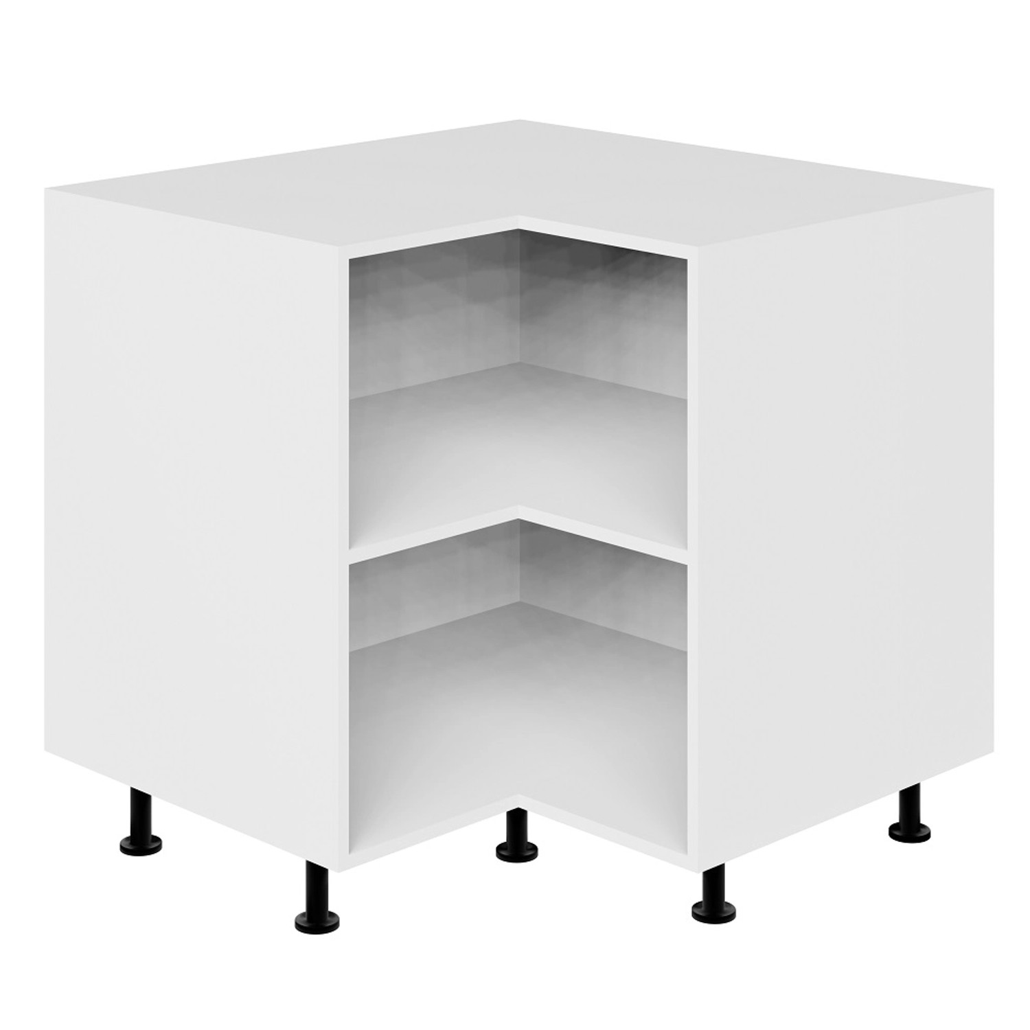 Korpus dolny narożny 90 cm biały mat