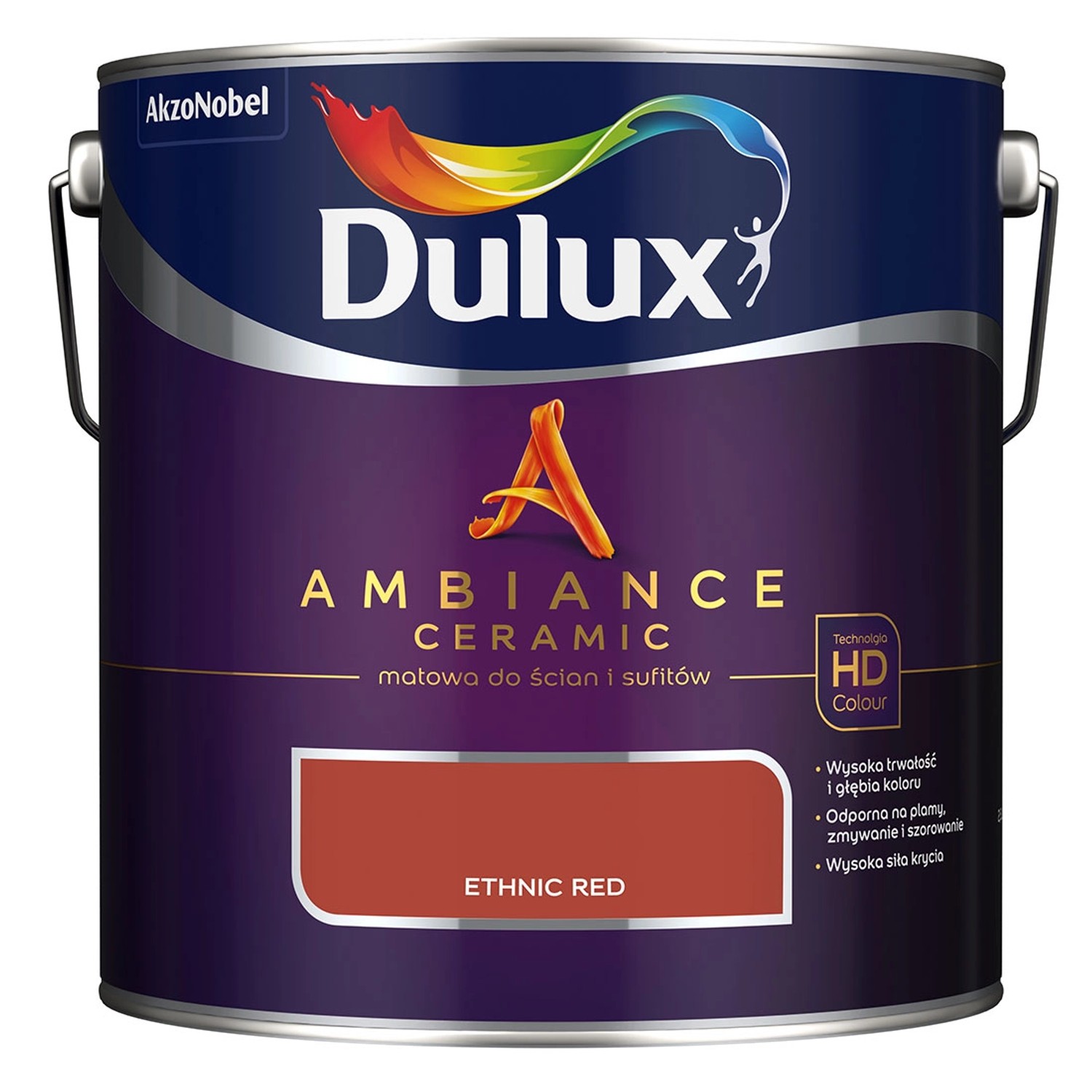 Farba Dulux Ambiance Ceramic ethnic red 2,5 L