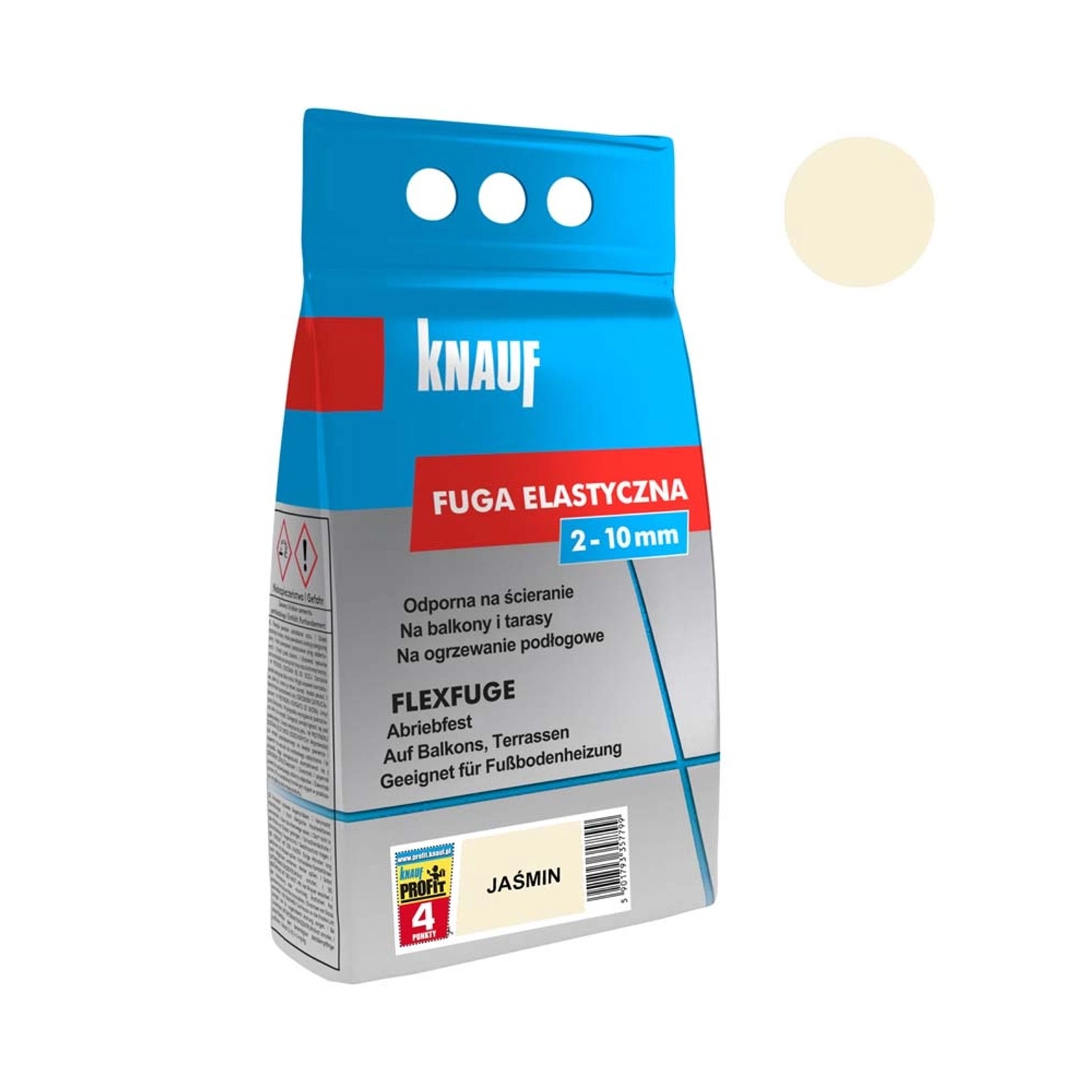 Knauf Fuga elastyczna jaśmin 4 kg
