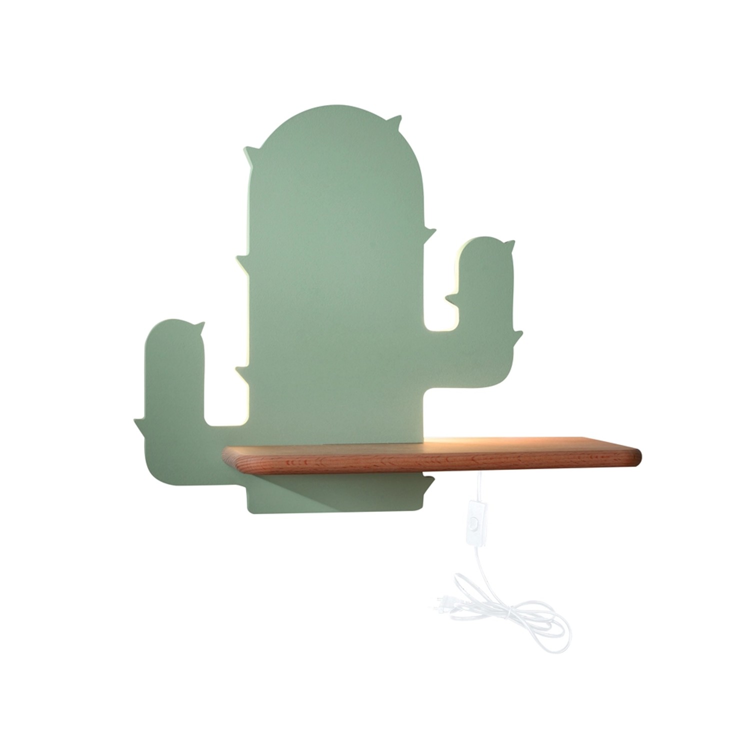 Candellux Kinkiet LED CACTUS zielony 4W 200lm 4000K