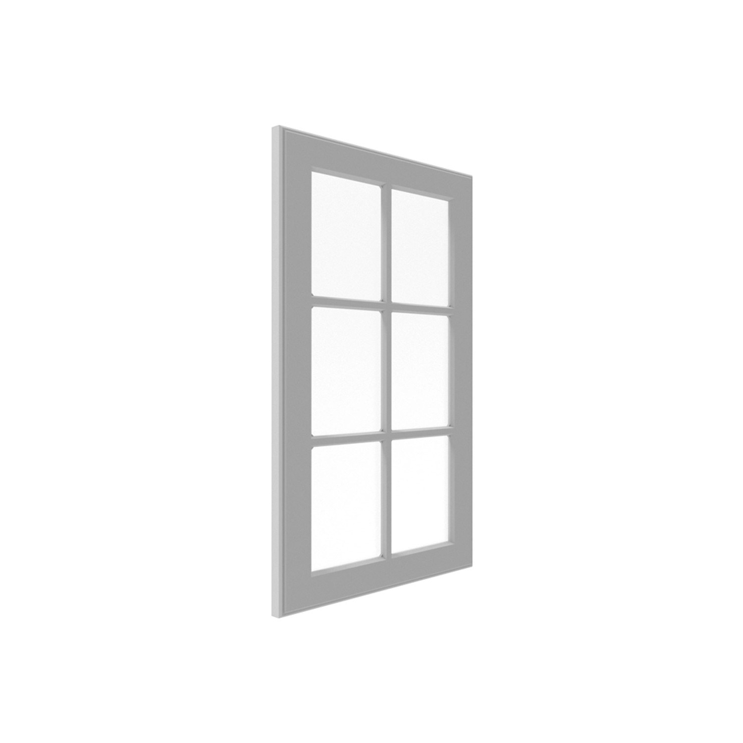 Front Modena witryna 40 x 71 cm szary mat