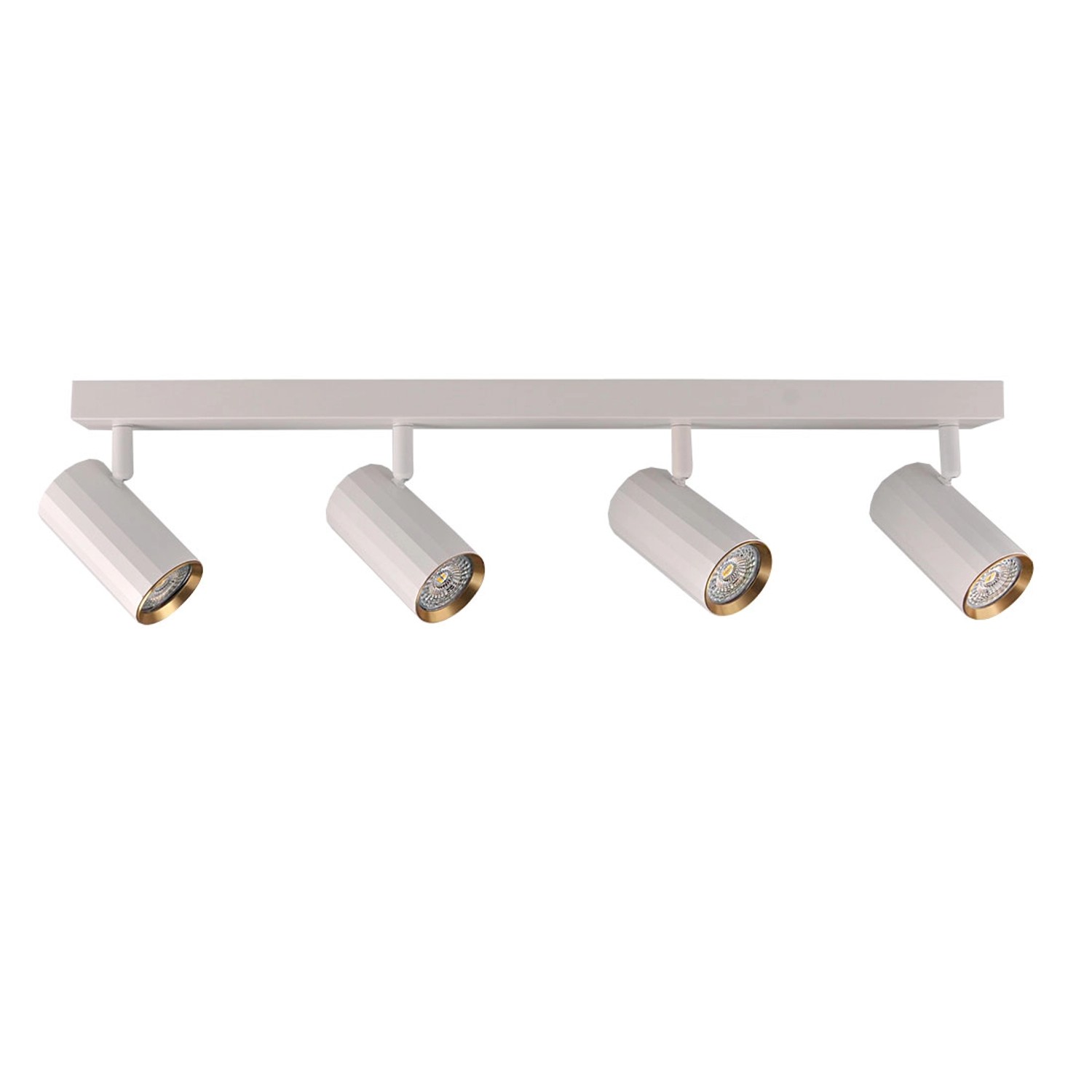 Goldlux Listwa NICEA 4xGU10 biało-złota