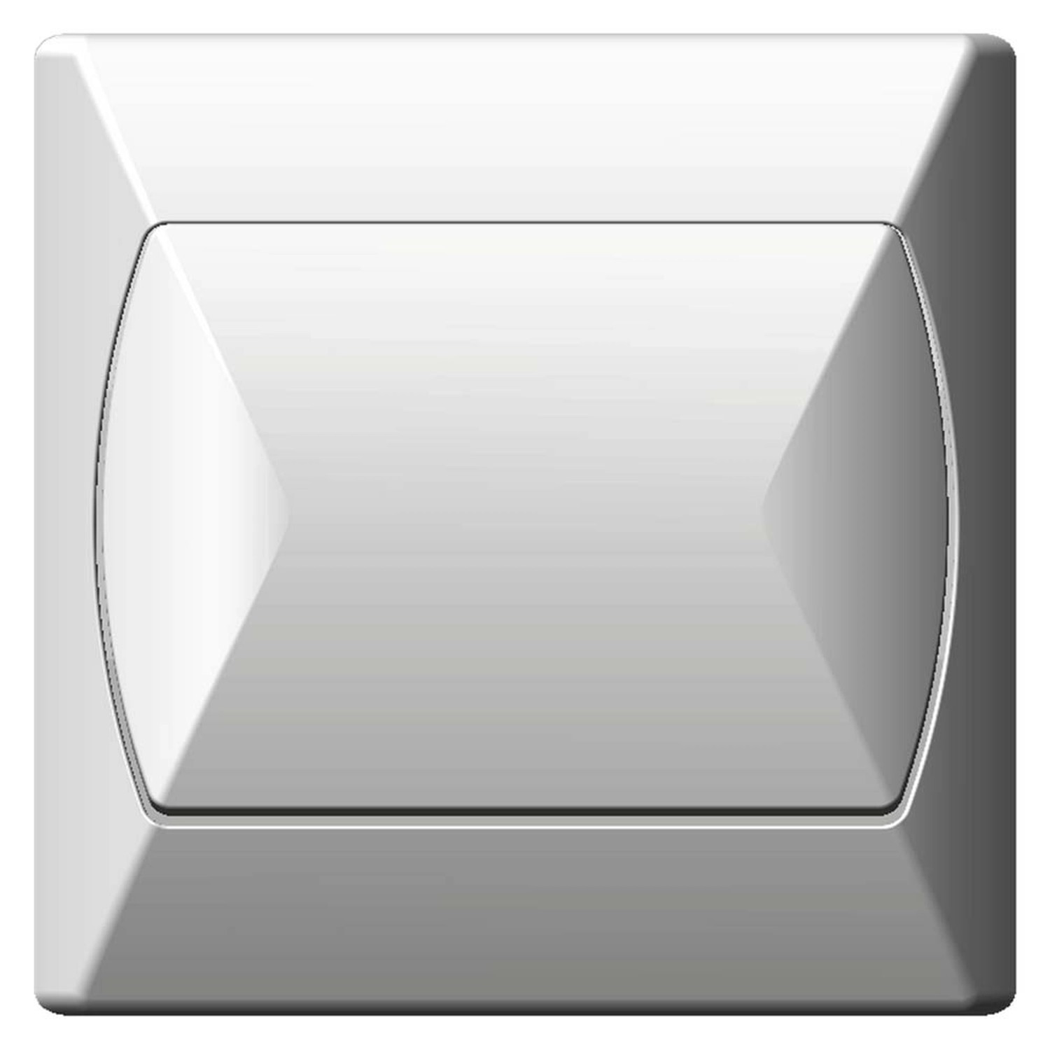 Łącznik 1-biegun Akcent ŁP-1A/00 biel