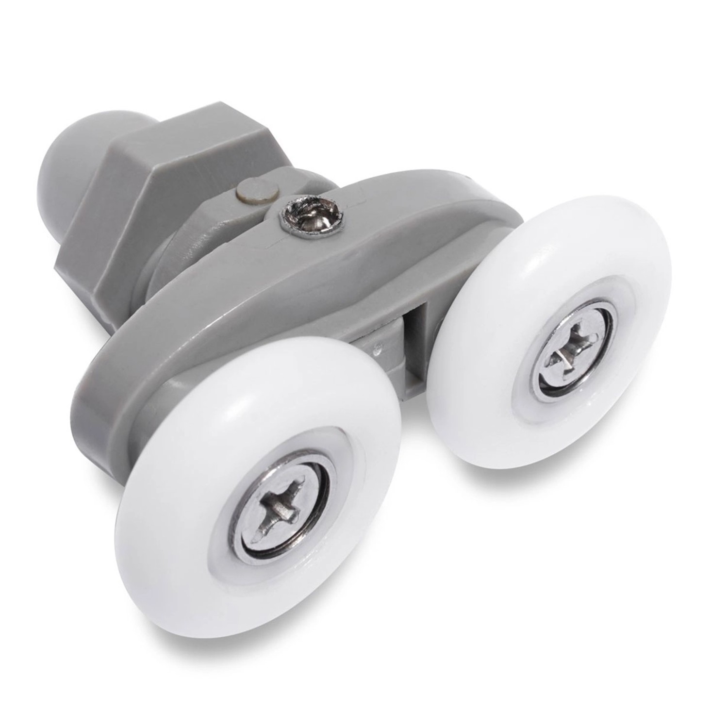 Rolki do drzwi kabiny górne szare 2,3 cm 2 szt