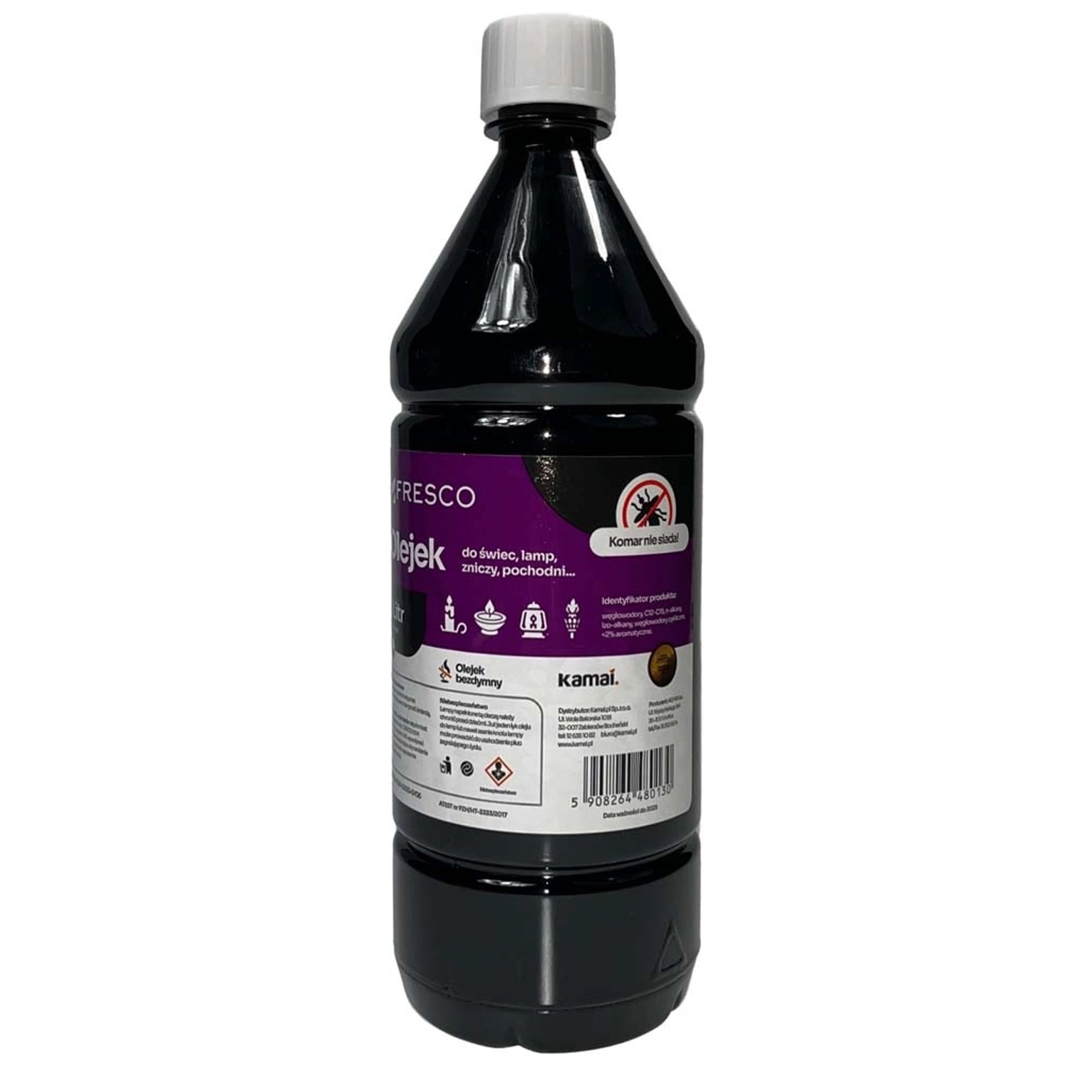 Fresco Olejek do pochodni, lamp i świec 1 l Komar nie siada