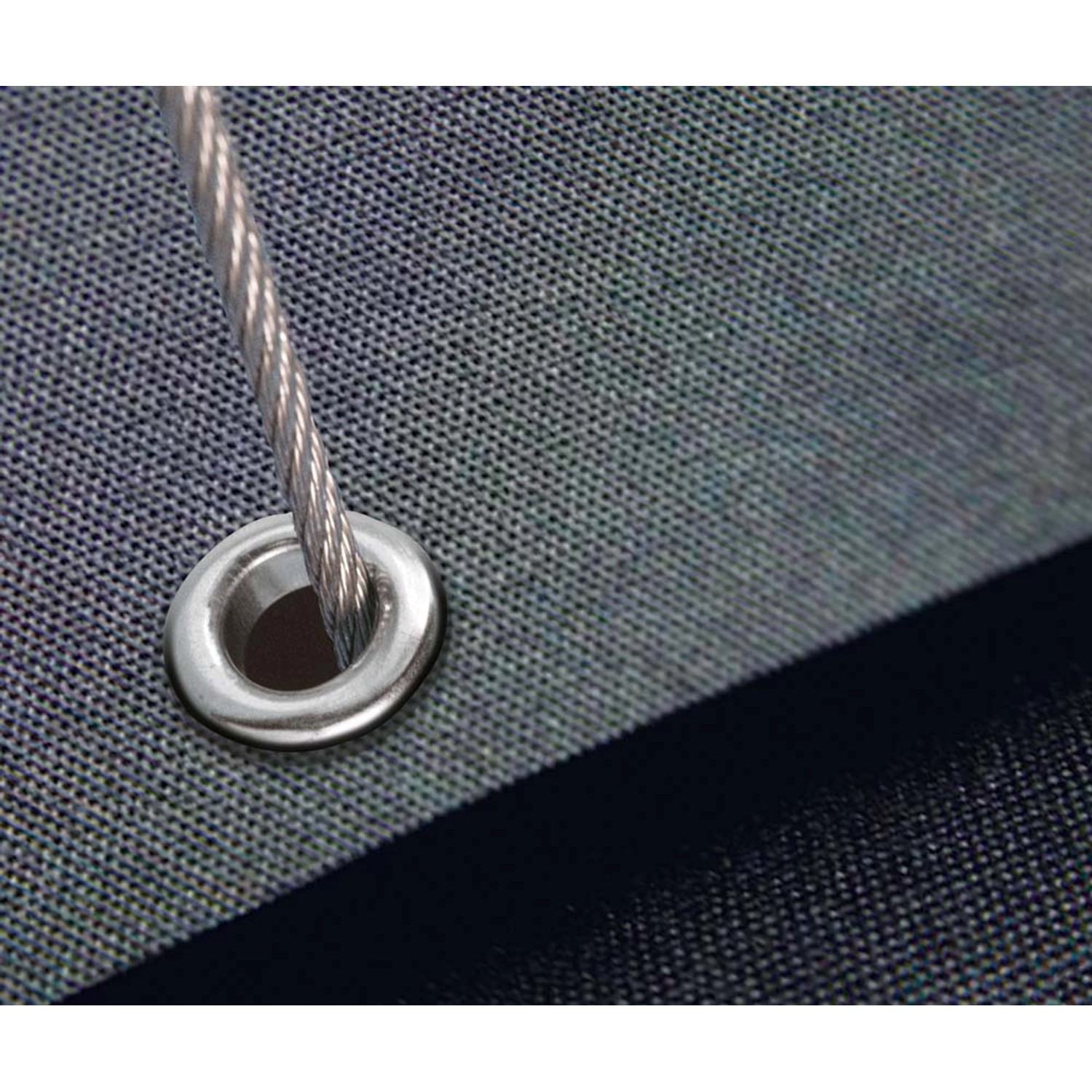 Oczka do plandeki niklowane 11x24mm 8szt.