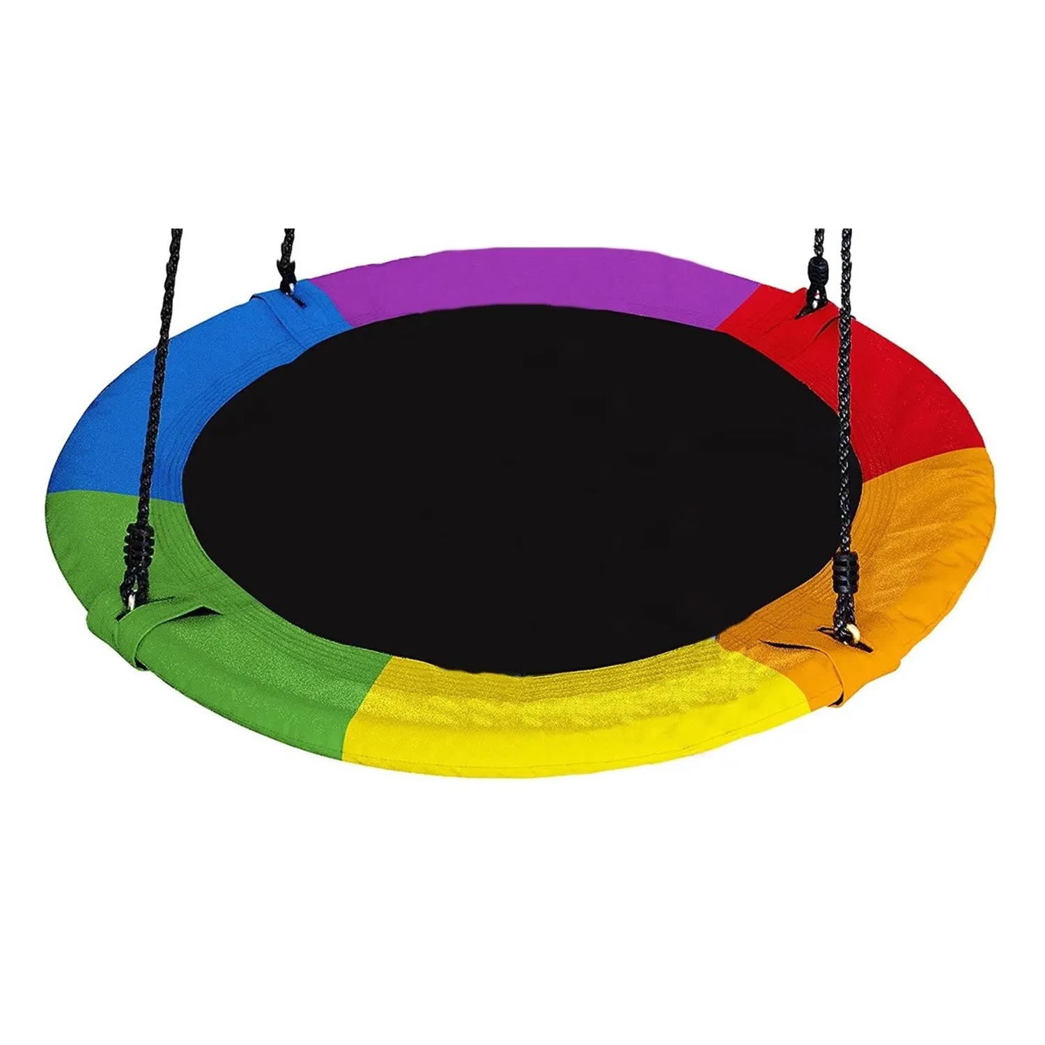 4IQ Siedzisko bocianie gniazdo pełne tęcza śr. 100 cm