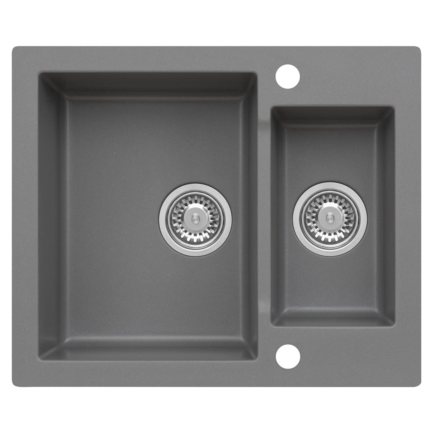 Zlewozmywak Mojito 8 1,5-kom. szary 60x50 cm