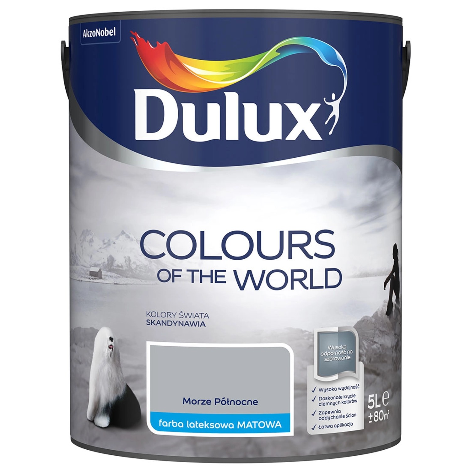 Farba Dulux Kolory Świata Morze Północne 5 l