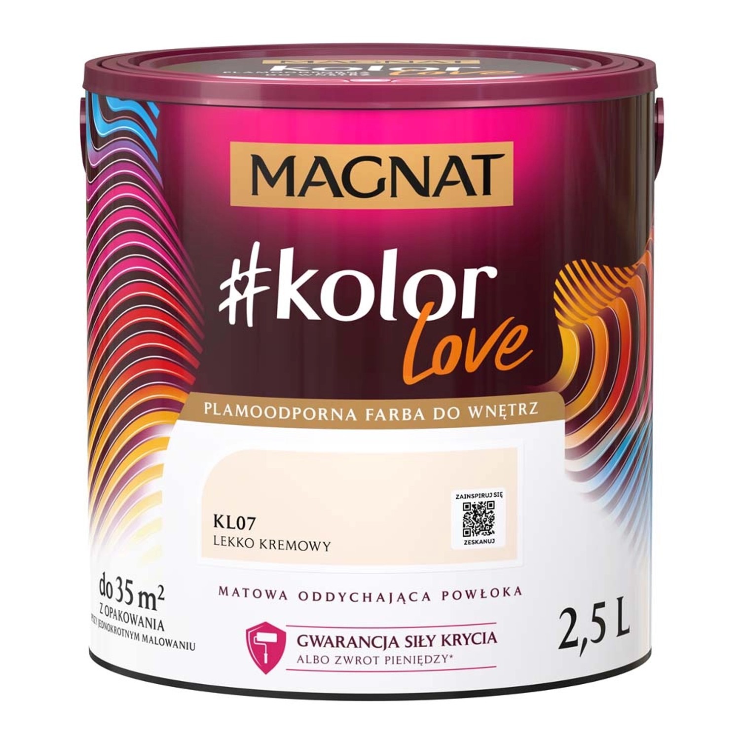 Farba Magnat KolorLove lekkokremowy 2,5 l