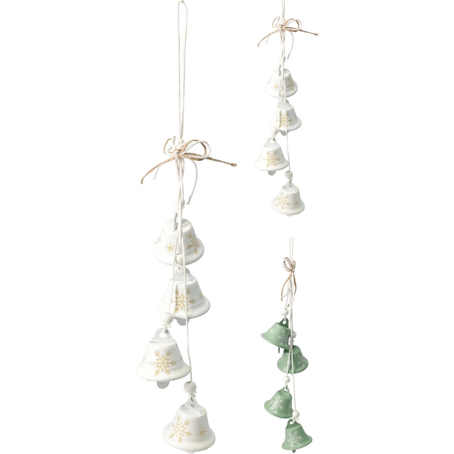 Dekoracja Wiszące dzwoneczki 38 cm mix kolorów