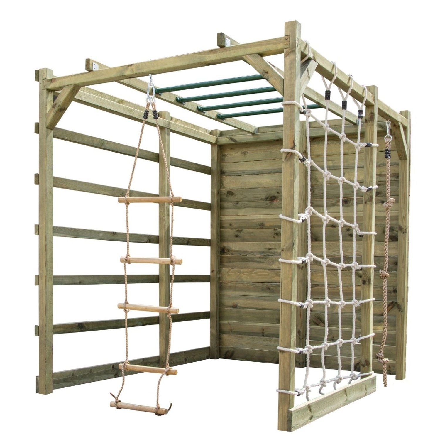 4IQ Plac zabaw Ninja Box - 1225 x 186 cm, wys. 210 cm