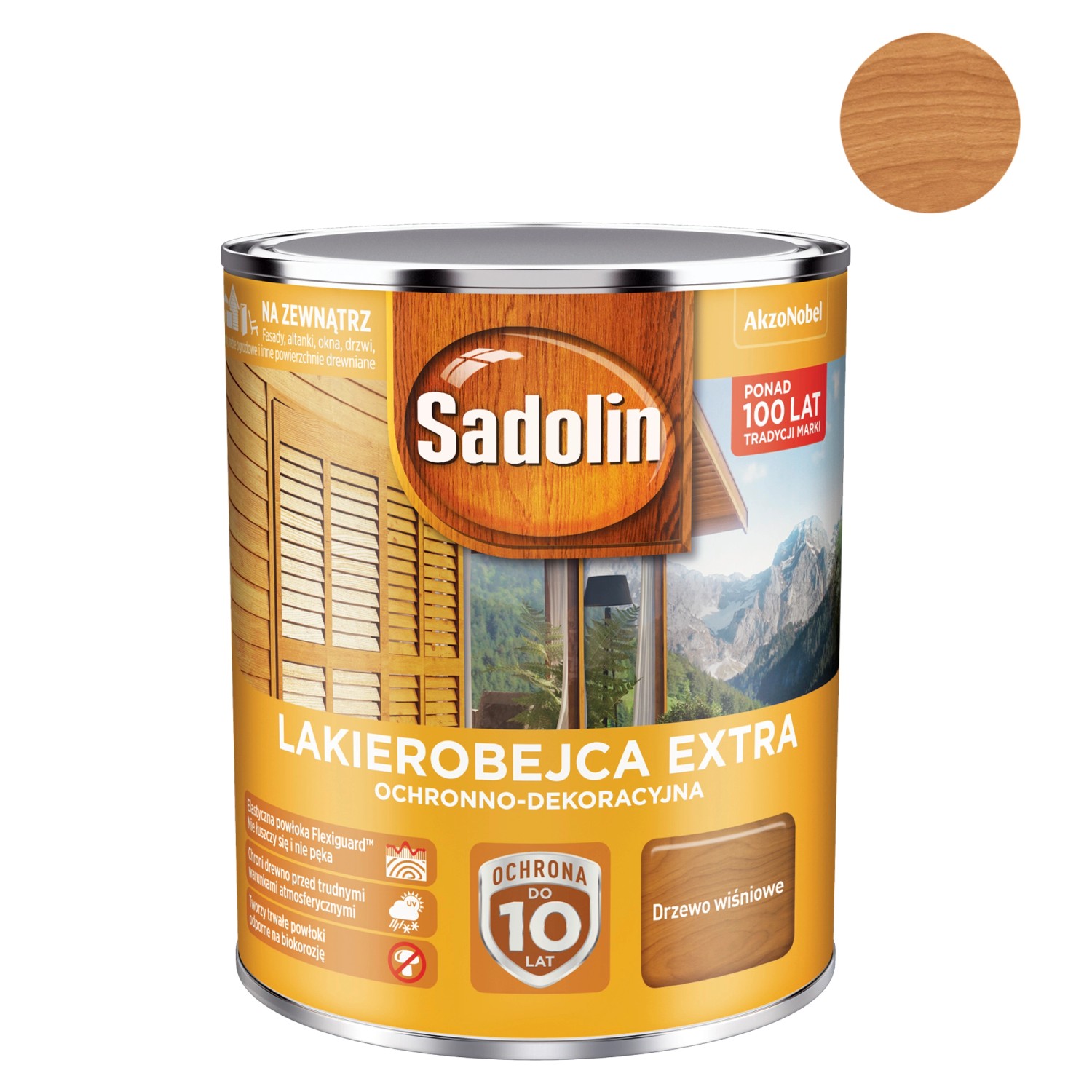 Sadolin Lakierobejca Extra drzewo wiśniowe 750 ml