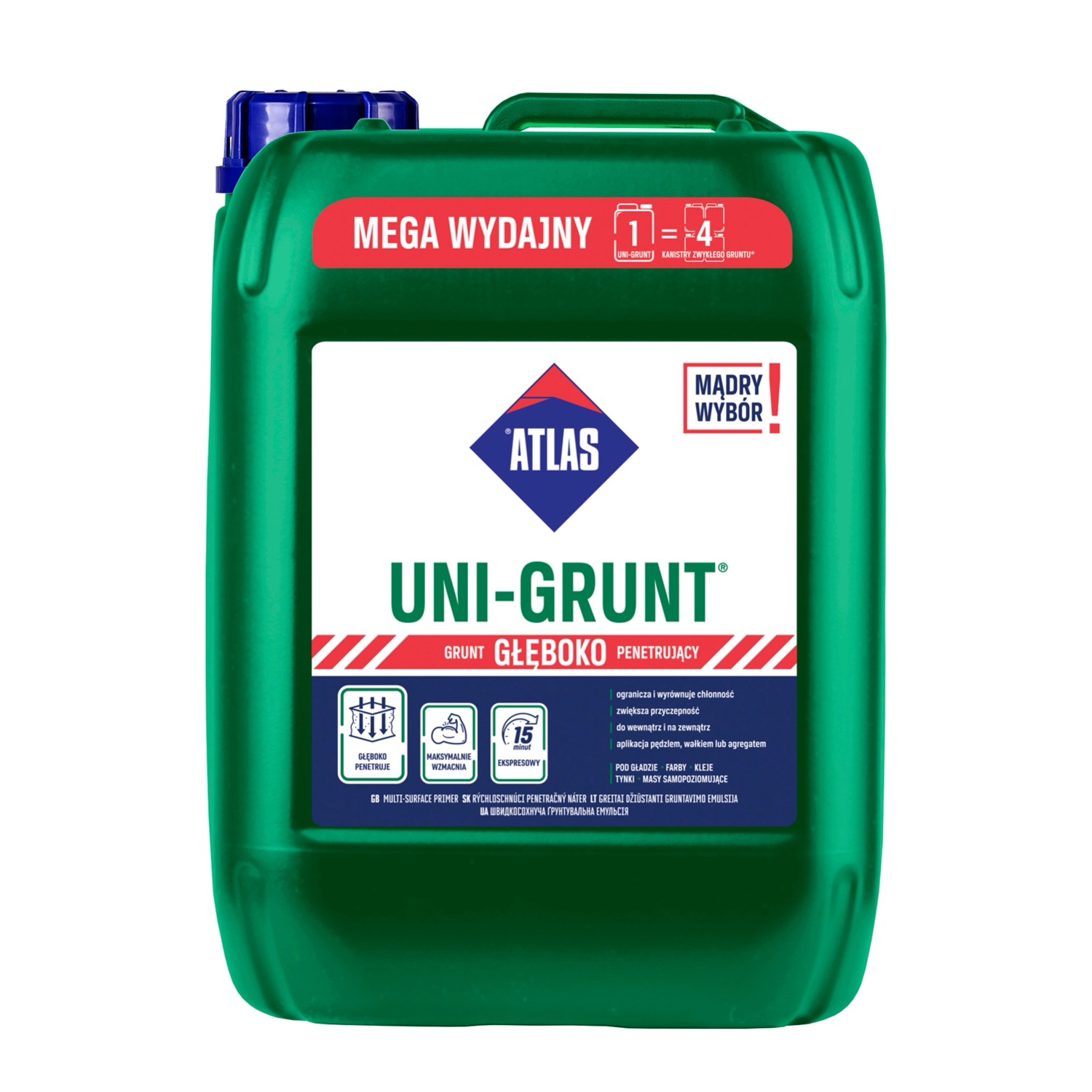 Atlas Emulsja gruntująca Unigrunt 5 kg