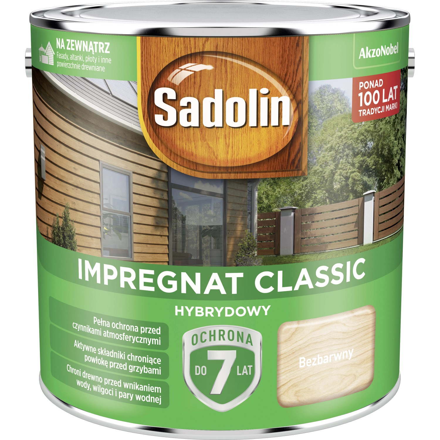 Sadolin Impregnat Classic bezbarwny - 2,5L