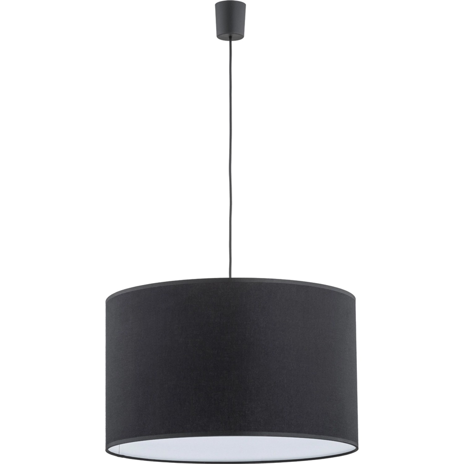 TK Lighting Lampa wisząca RONDO śr. 50 cm czarna 3xE27