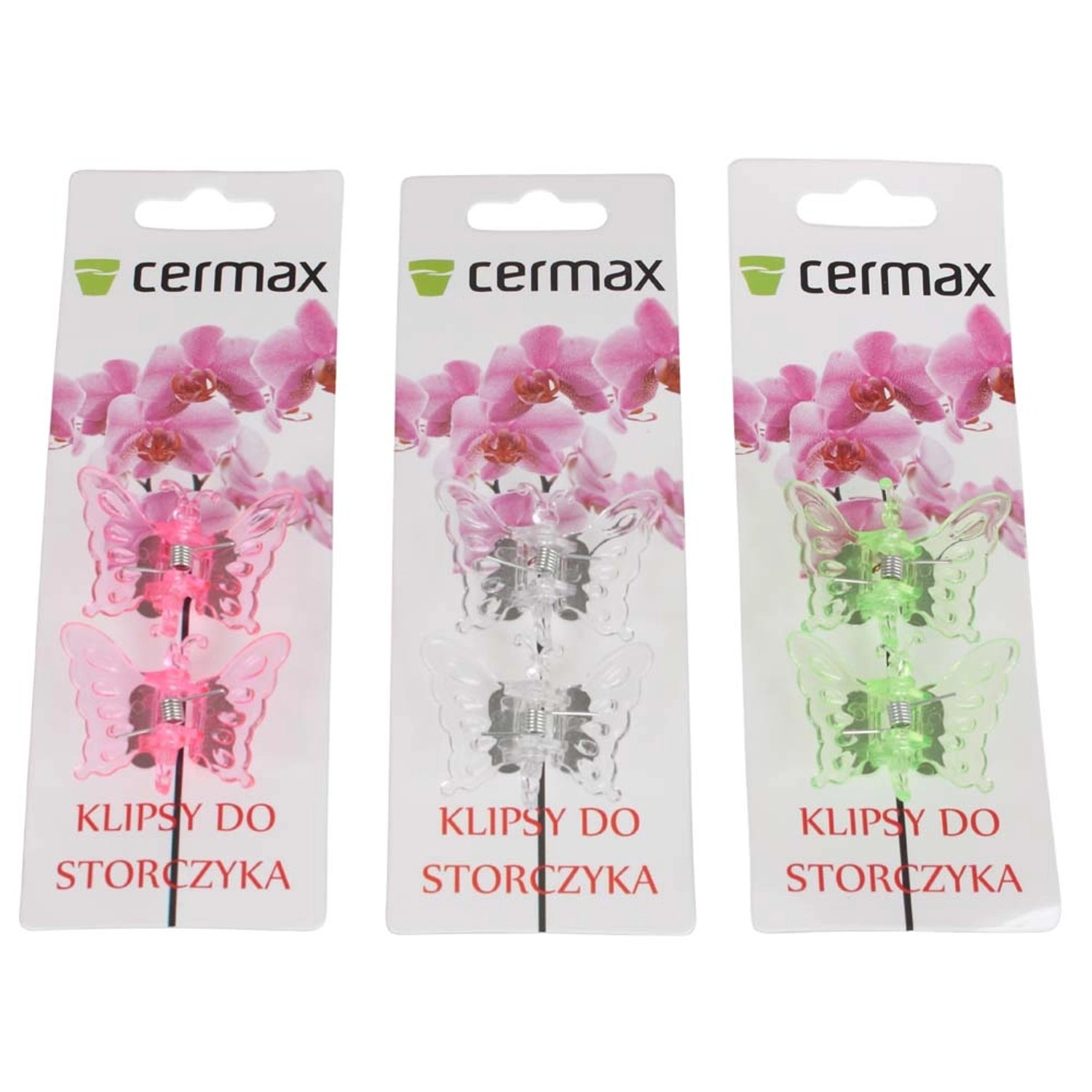 Spinki do storczyka mix - 2 szt.