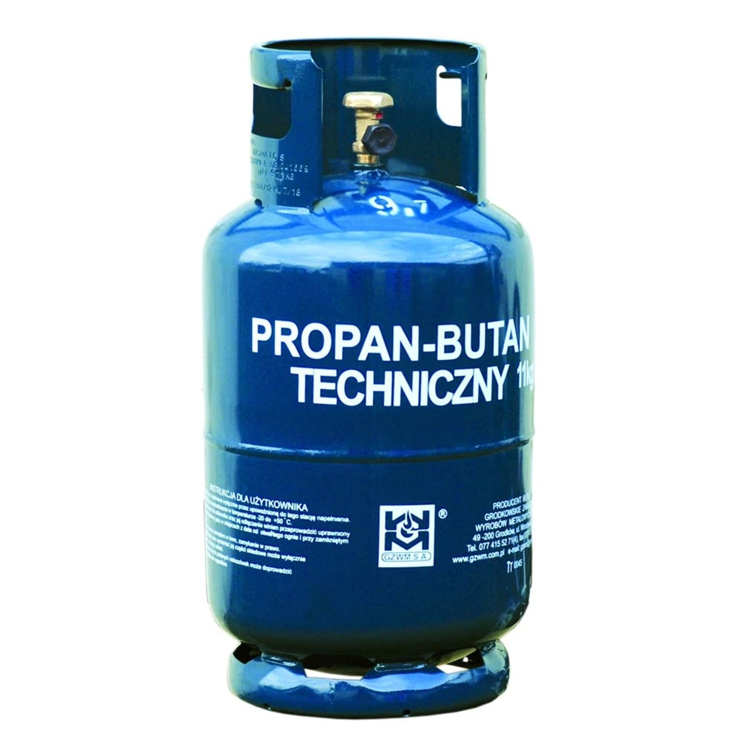 Butla gazowa domowa BD-11 - pusta