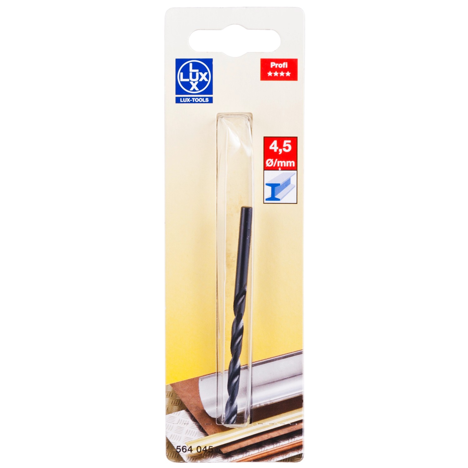 LUX Wiertło do metalu 4,5x80 mm