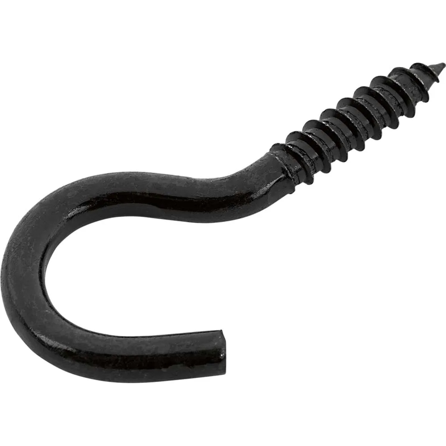 Hak otwarty czarny ocynkowany 5,2x60mm 4szt