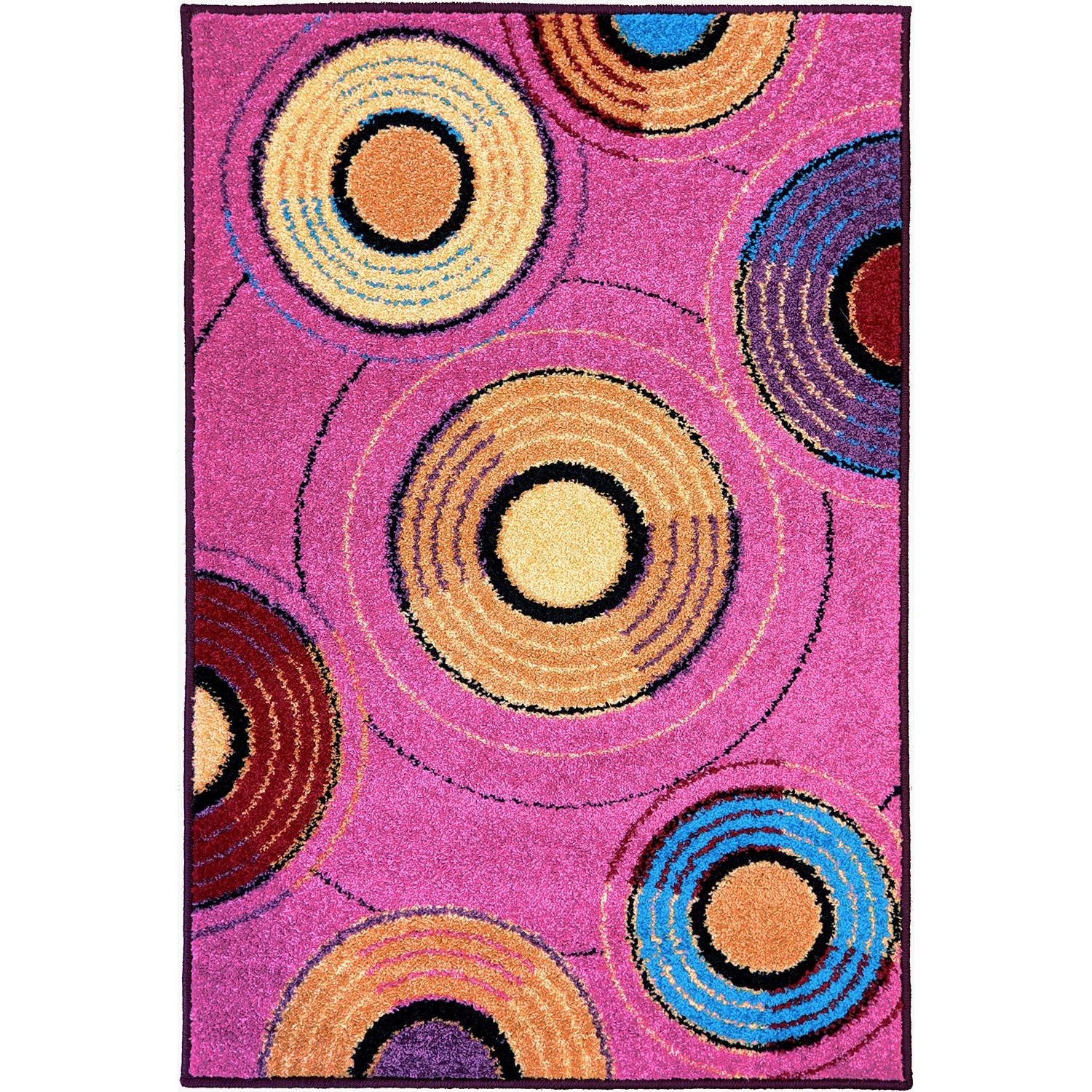 Agnella Dywan FUNKY BIT 80 x 120 cm róż