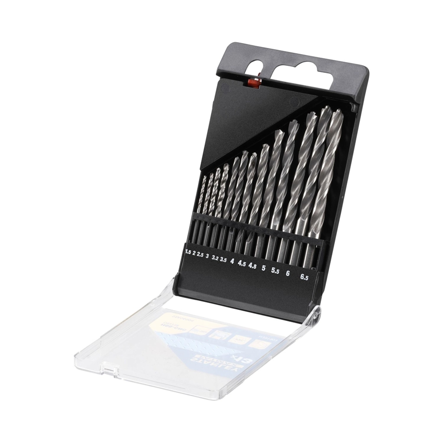 Stanley FatMax Zestaw wierteł do metalu 1,5-6,5 mm, 13 szt.