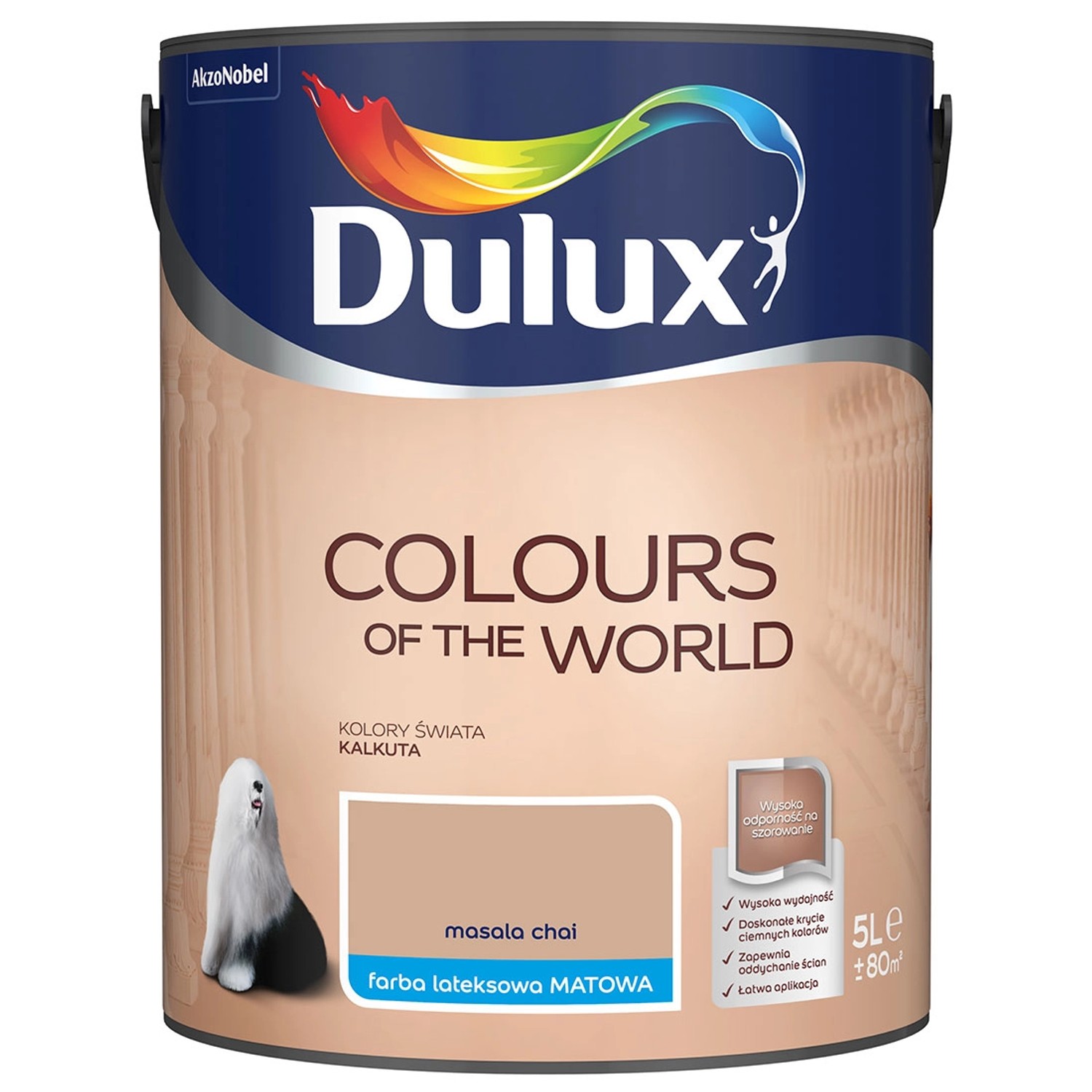 Farba Dulux Kolory Świata masala chai 5 l