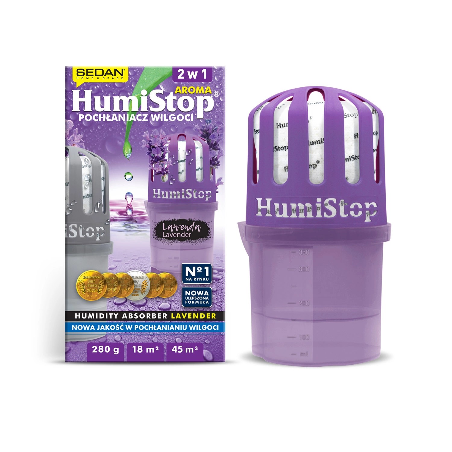Pochłaniacz wilgoci Lawendowy