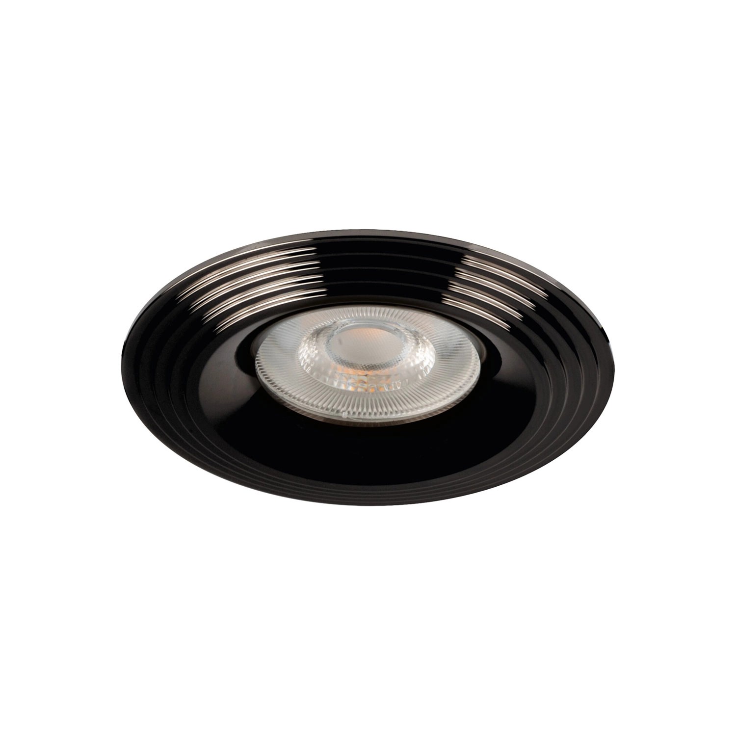 Kanlux Pierścień ozdobny LIGLO okrągły max 10W czarny-chrom