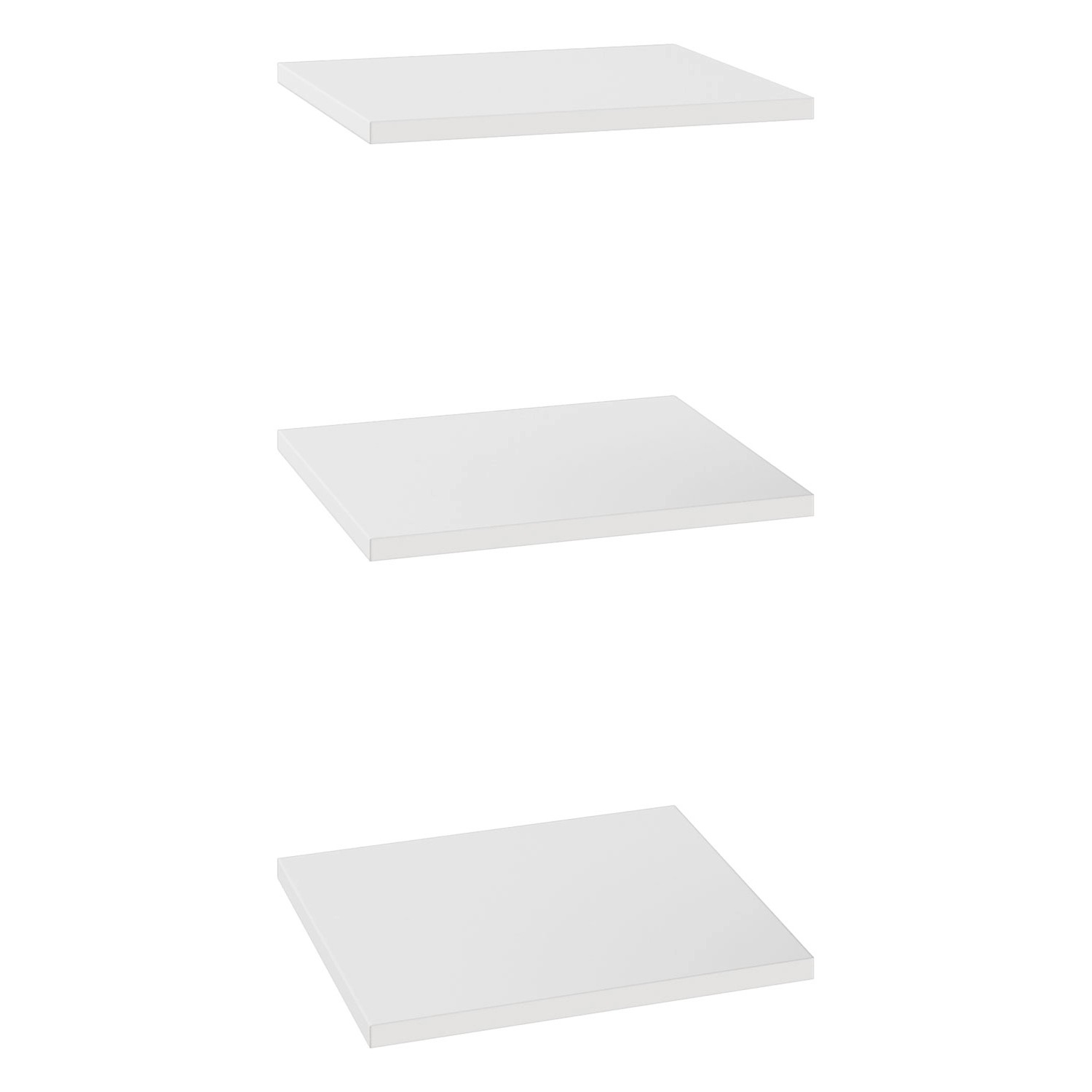 Półki białe 3 szt. do korpusu 37,6 x 35 cm Garderoby/Szafy Modułowe