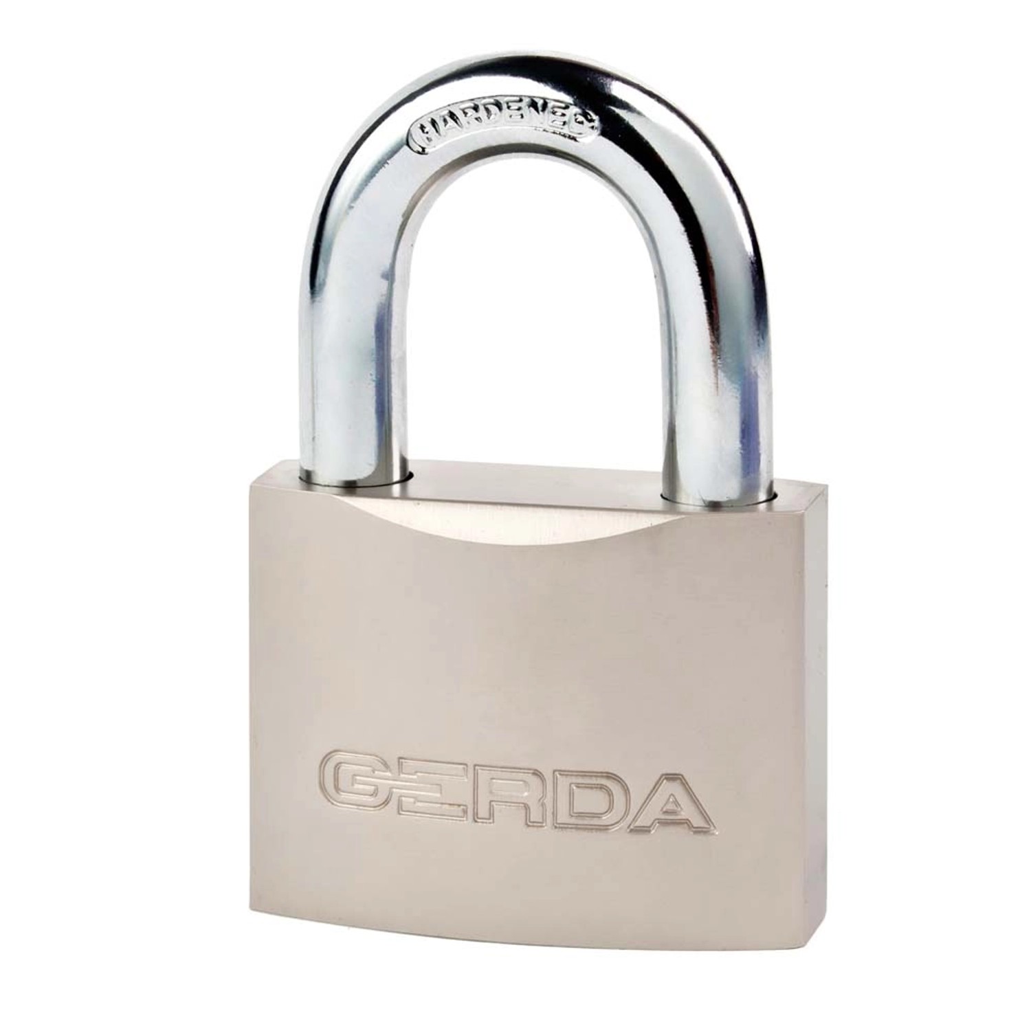 Gerda Kłódka pałąkowa wzmocniona S 50 mosiężna