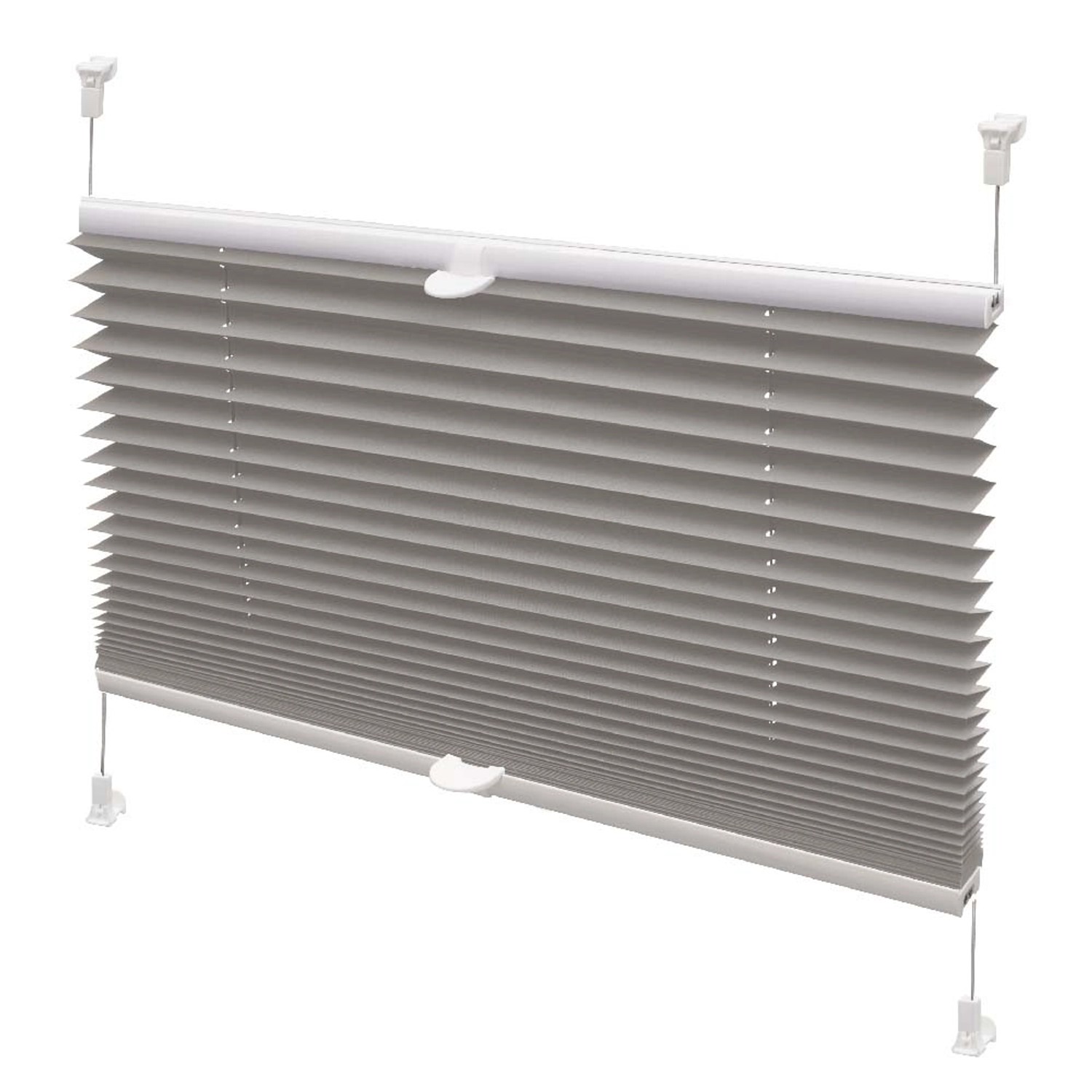 Roleta plisowana VERONA szara 80 cm x 150 cm