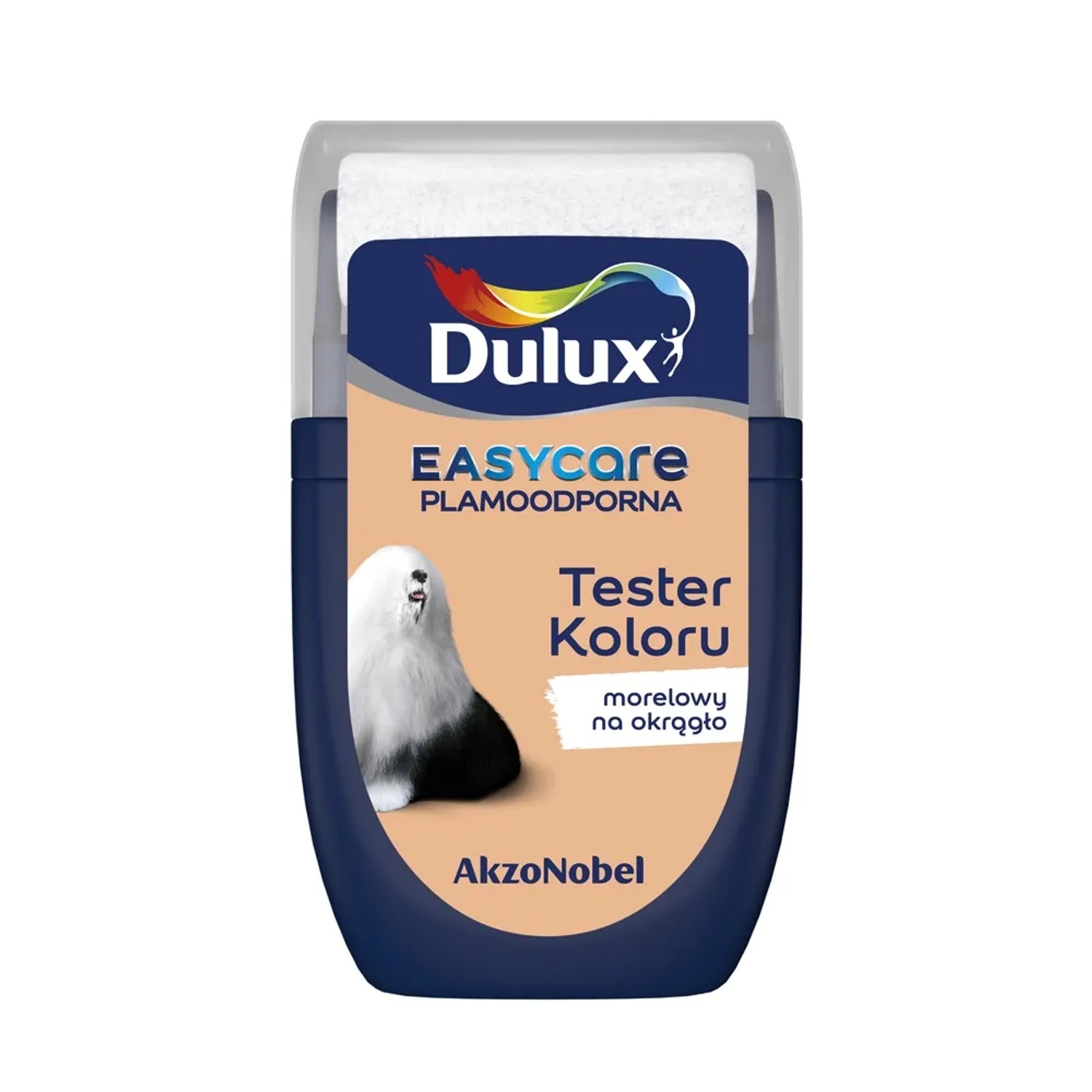 Tester farby Dulux Easy Care morelowy na okrągło 30 ml