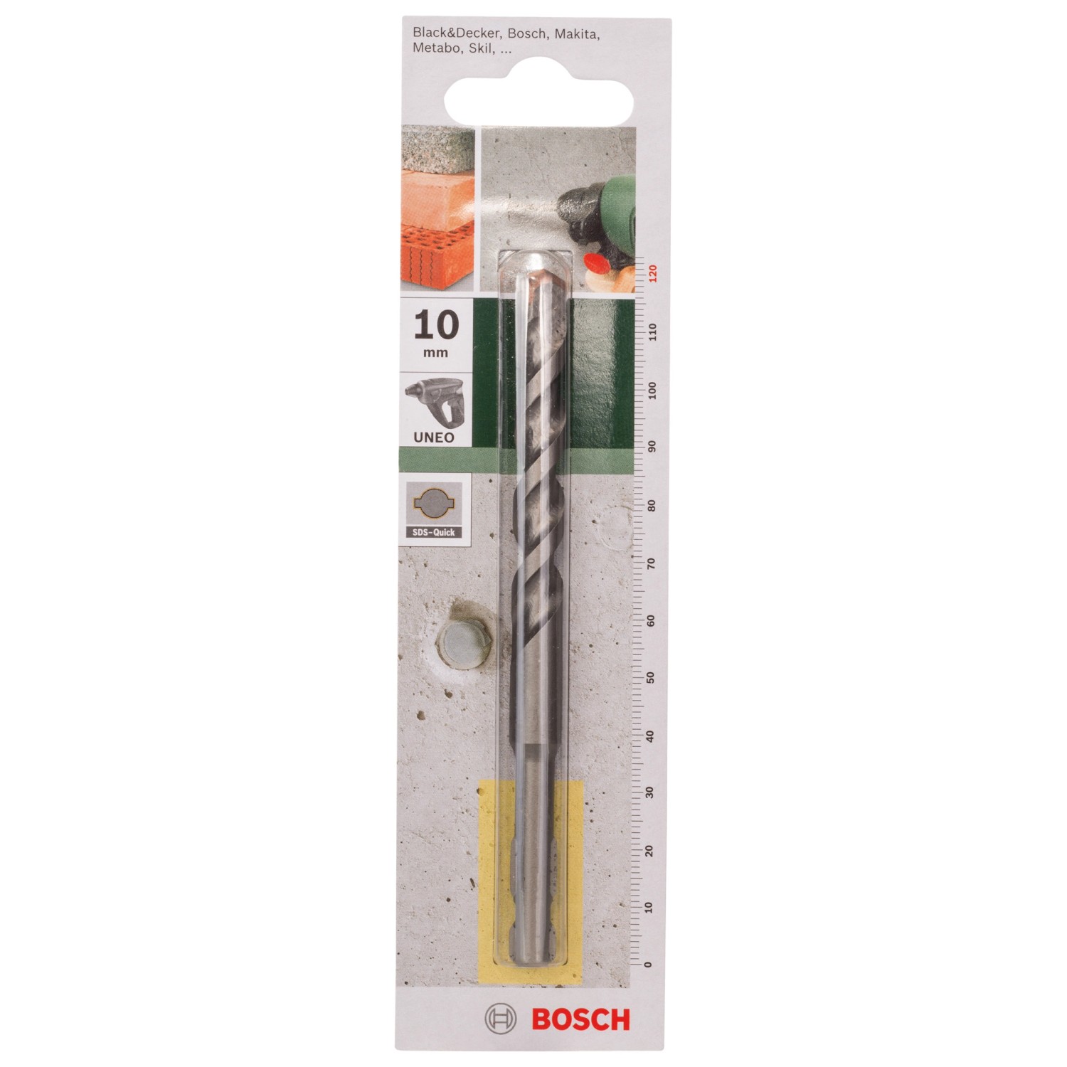 Bosch Professional Wiertło do betonu SDS-Quick 10x75x120 mm