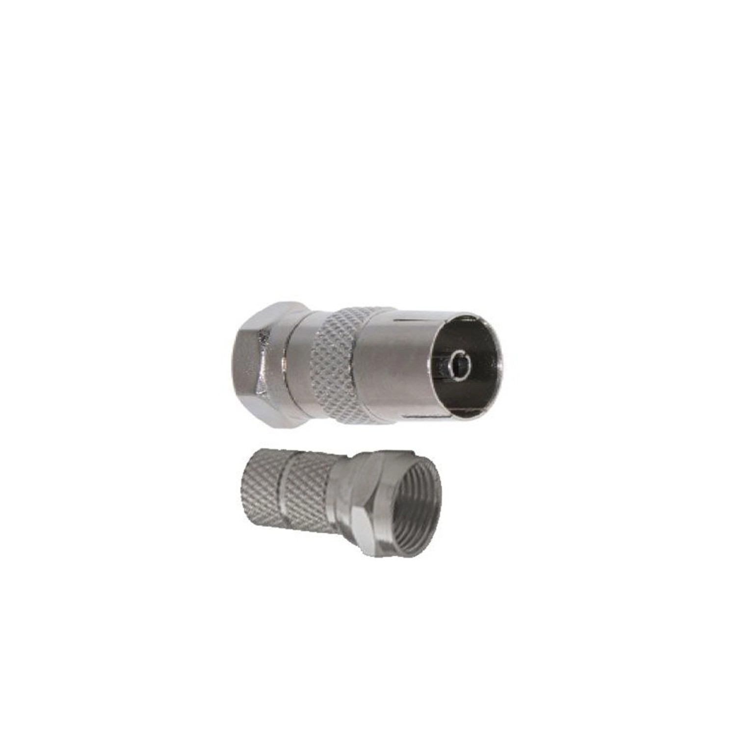 DPM Adapter wtyk F gniazdo TV + wtyk F