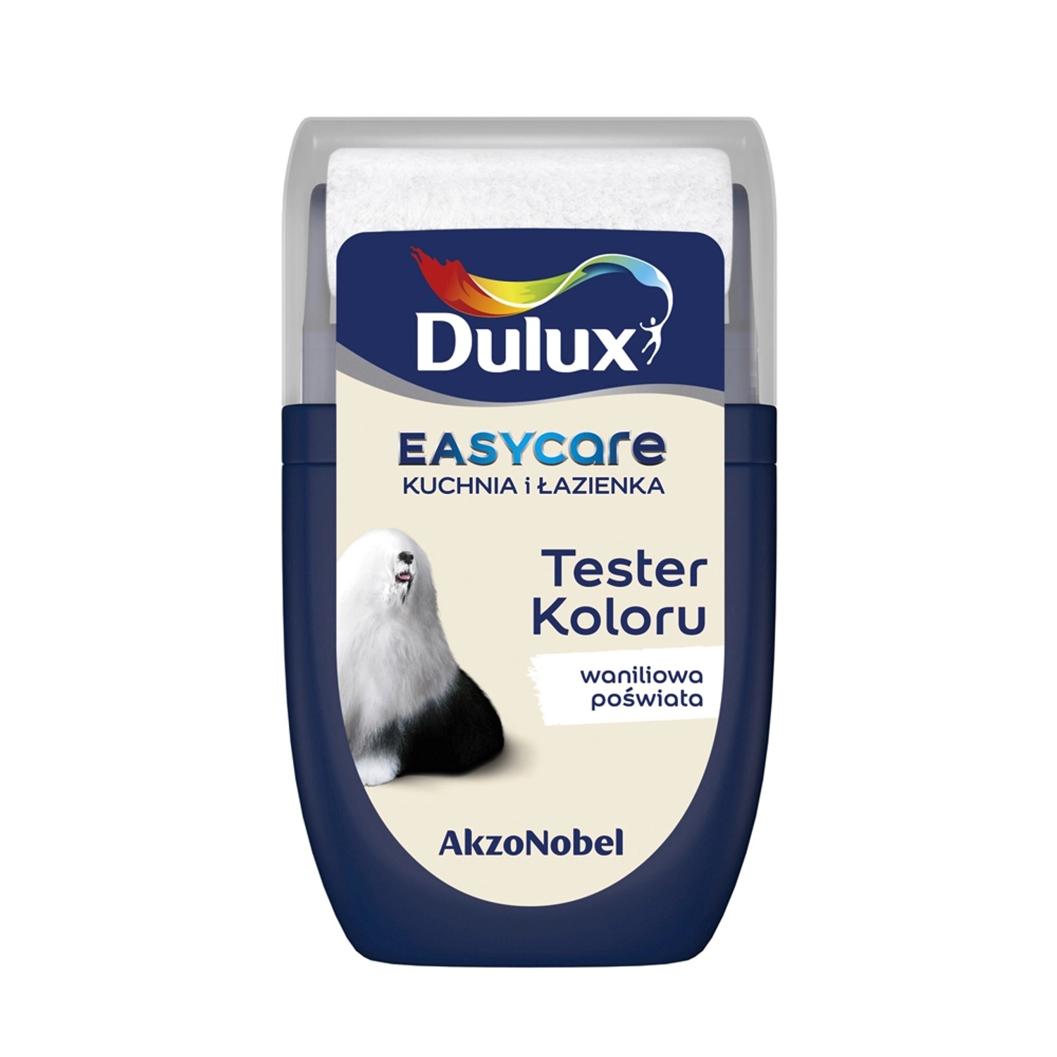 Tester farby Dulux Easy Care Kuchnia i Łazienka waniliowa poświata 30 ml