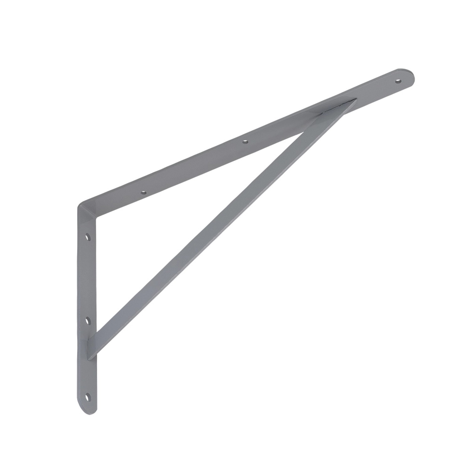 Domax Konsola stalowa wzmocniona 400 szara 250x400mm