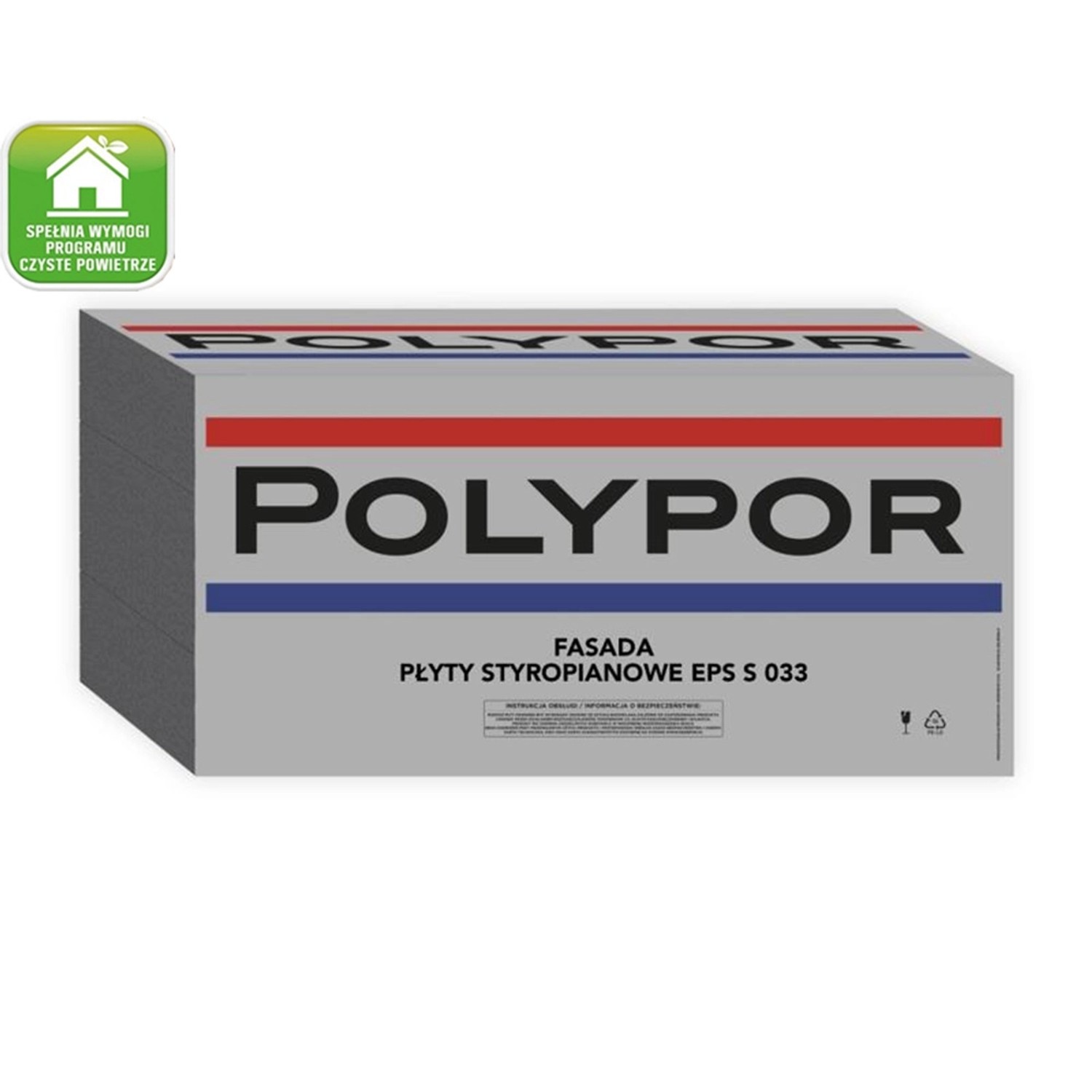 Polmar Płyta styropianowa Fasada grafitowa 033 20 cm 1,5 m2