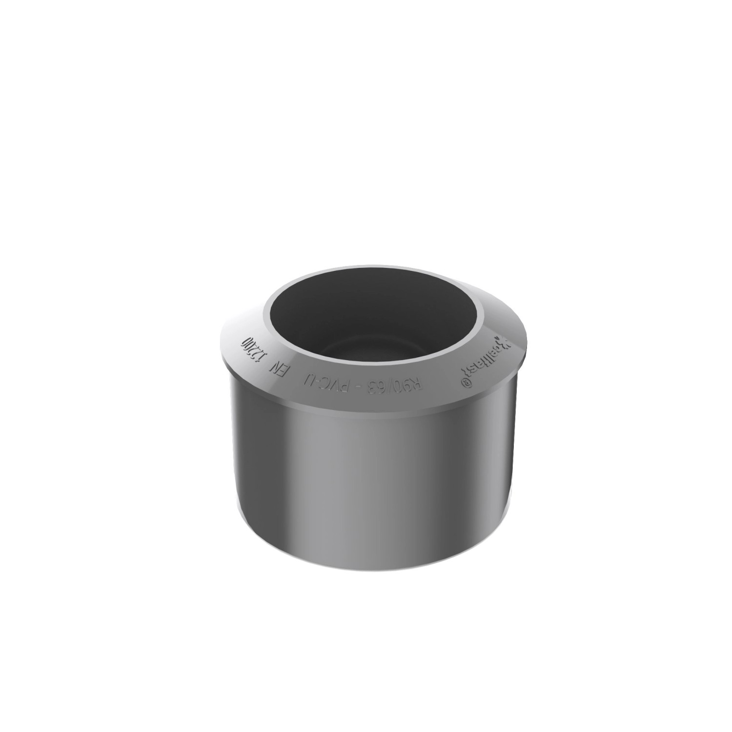 Bryza Redukcja 90/63 mm PVC grafit