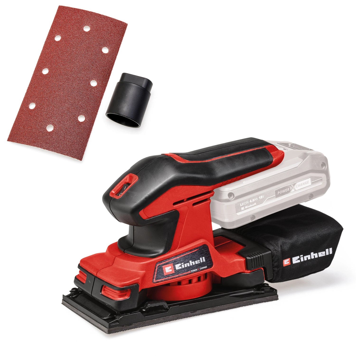 Einhell Szlifierka oscylacyjna TC-OS 18/187 Li Solo 18 V