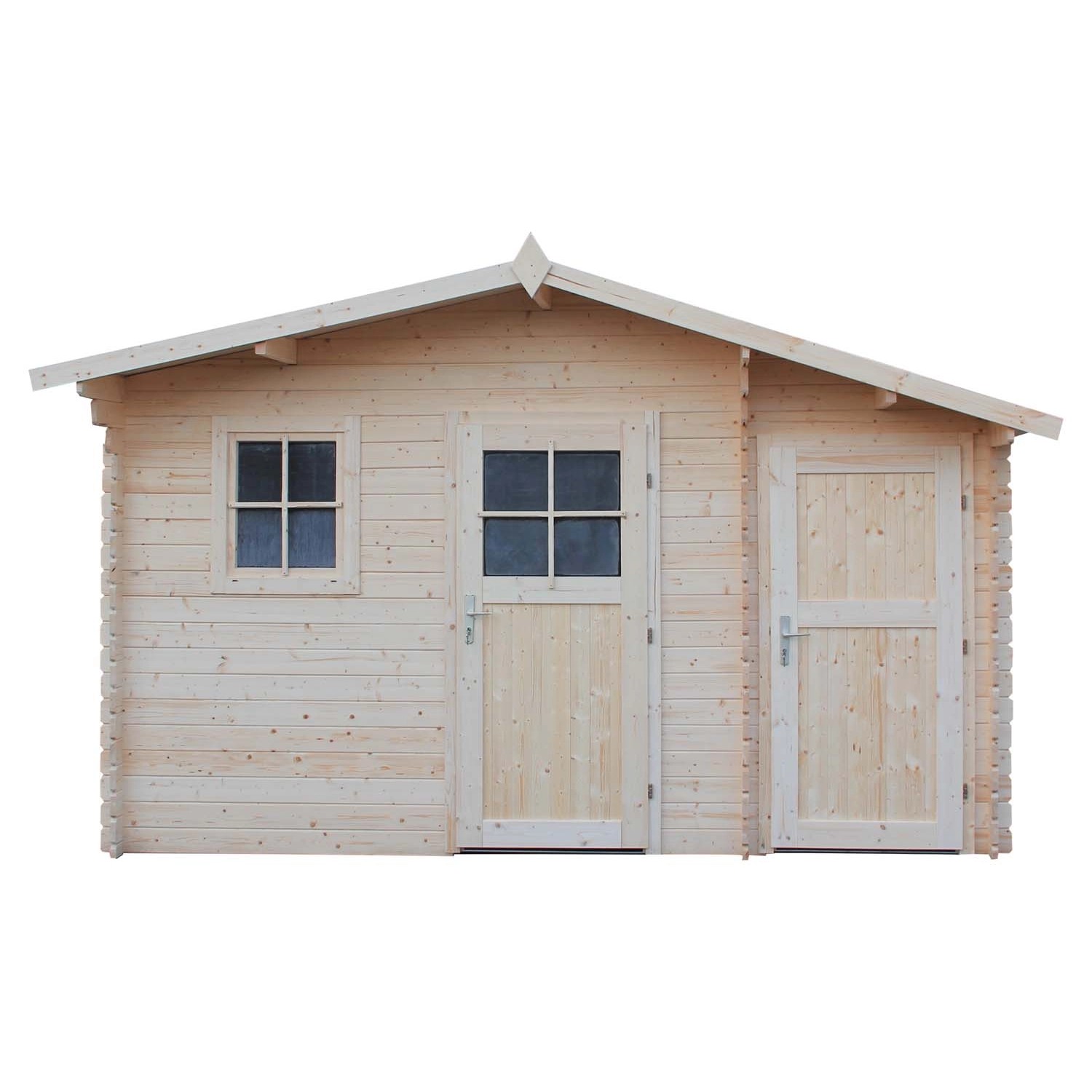 Domek ogrodowy Platan - 416 x 366 cm, wys. 262 cm