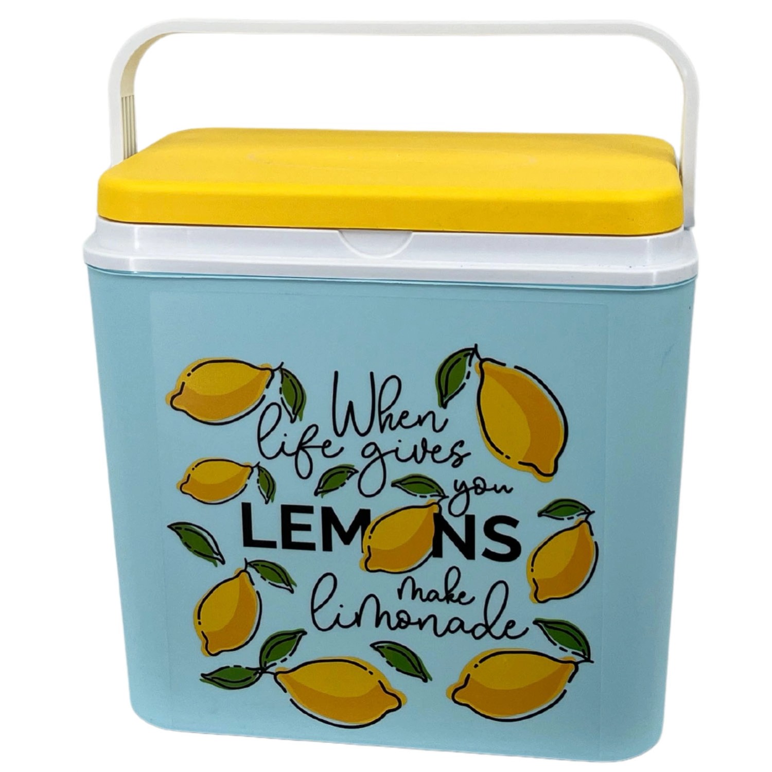KAMAI Coolbox Lodówka turystyczna pasywna LEMONS - 24 L