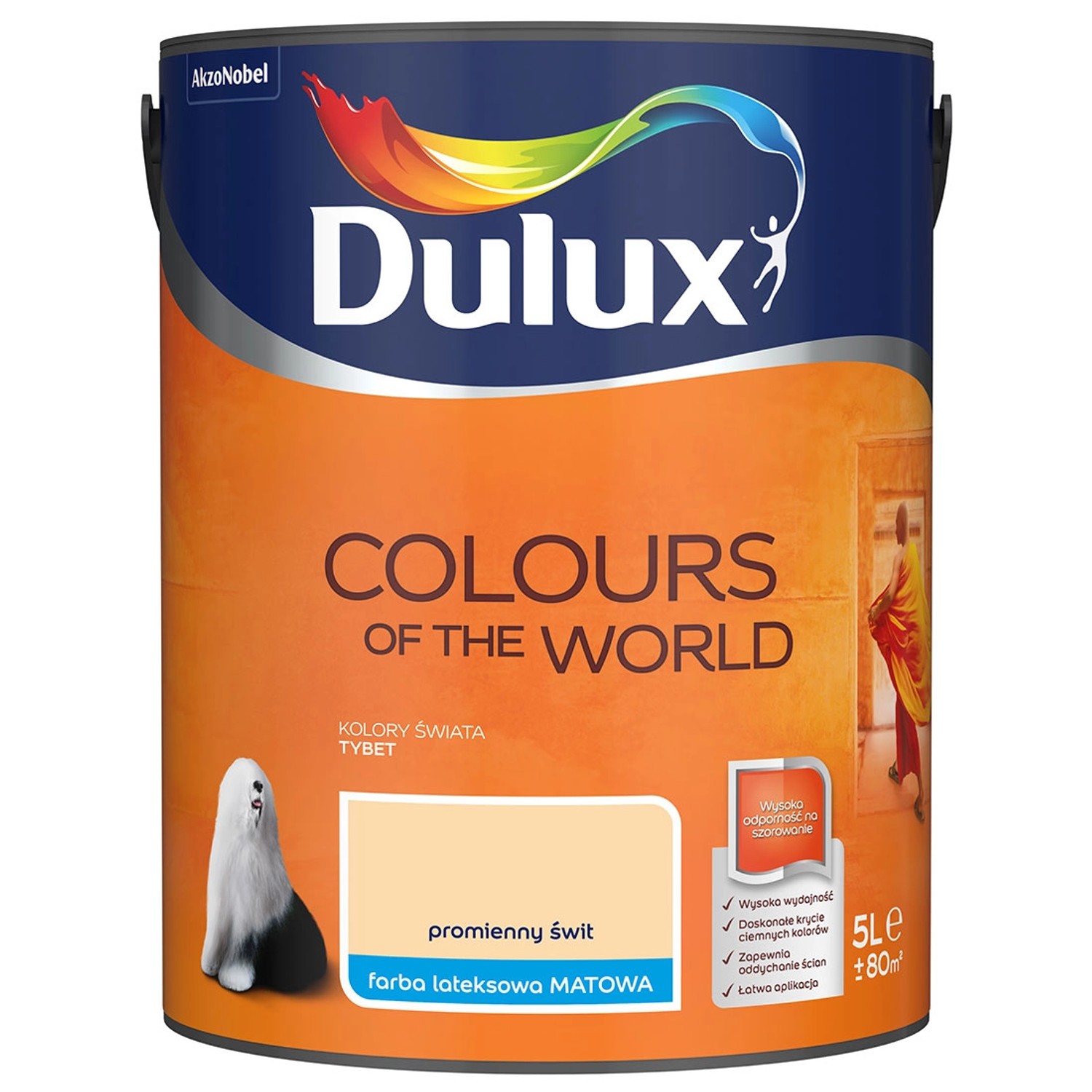 Farba Dulux Kolory Świata promienny świt 5 l