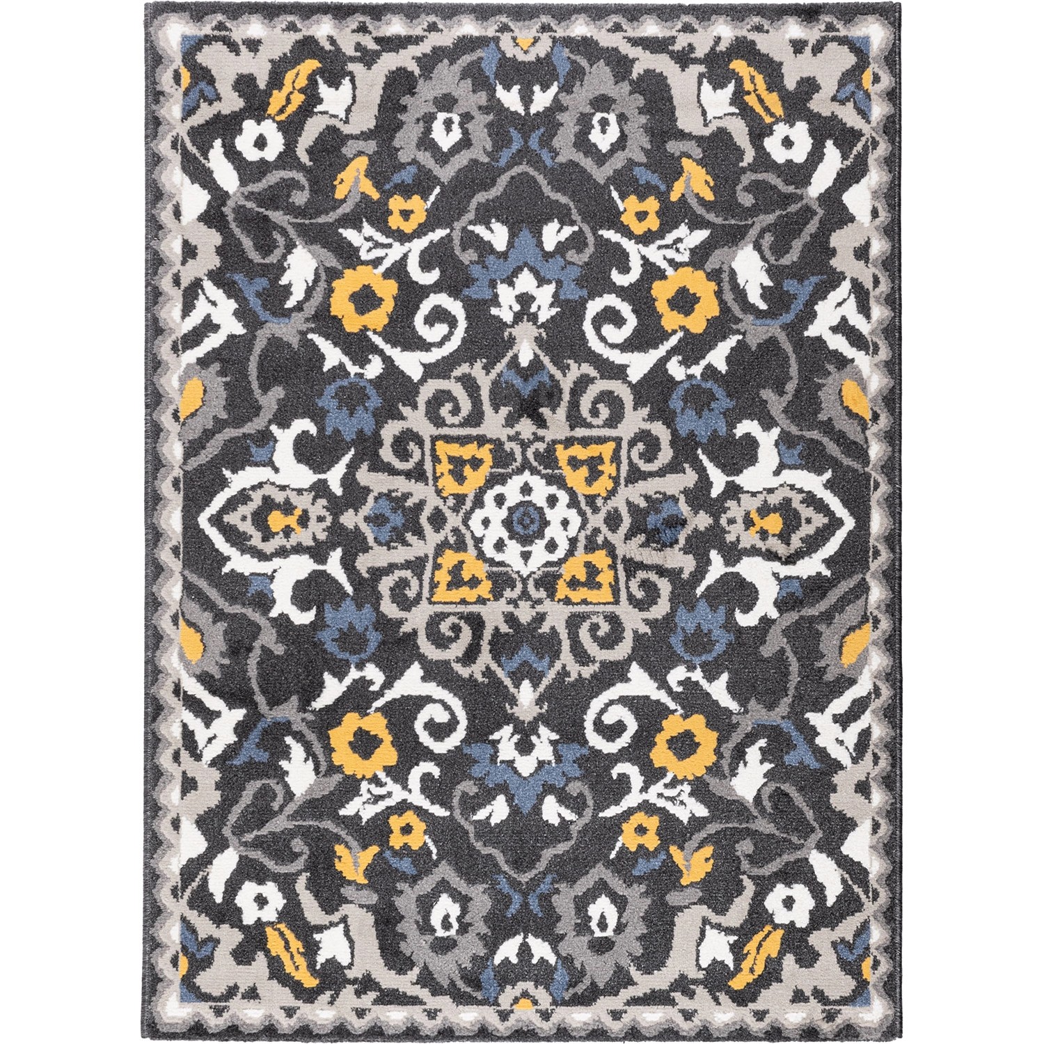 Multidecor Dywan NORMAN ornament 160 x 235 cm czarny