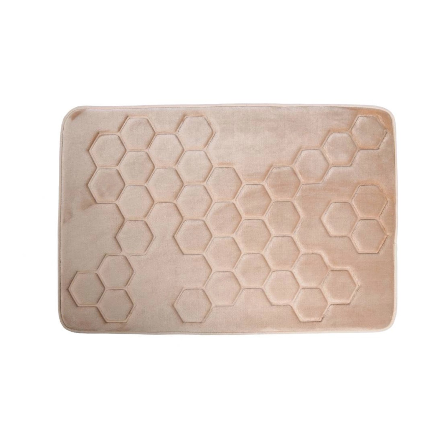 Hyggli Dywanik łazienkowy 90x60 cm beżowy